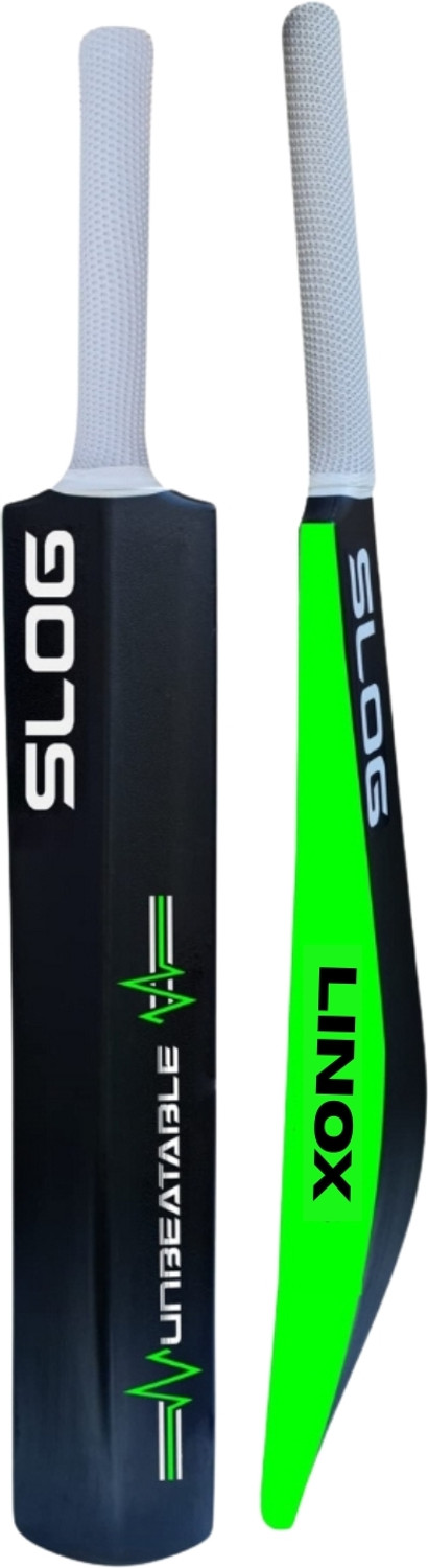 Image of LINOX THE ORIGINAL Slog Full Size (Ideal for 15+) Hard PLastic For tennis Ball PVC /Plastic Cricket Bat For 15+ Yrs