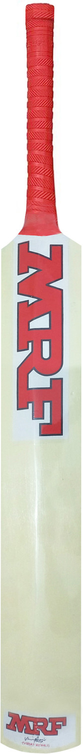 Image of MRF (SIZE-6) genius grand virat kohli signed Poplar Willow Cricket Bat For 15+ Yrs