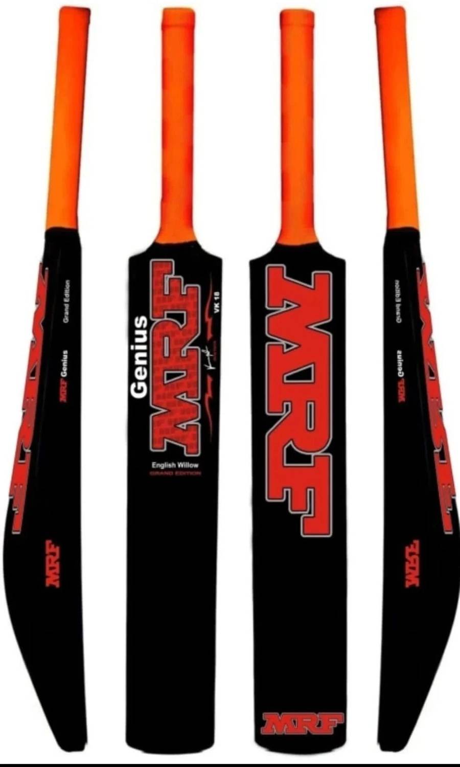 Mascot Hitman Hard Plastic/Fiber Tennis Ball Cricket Bat for Kids