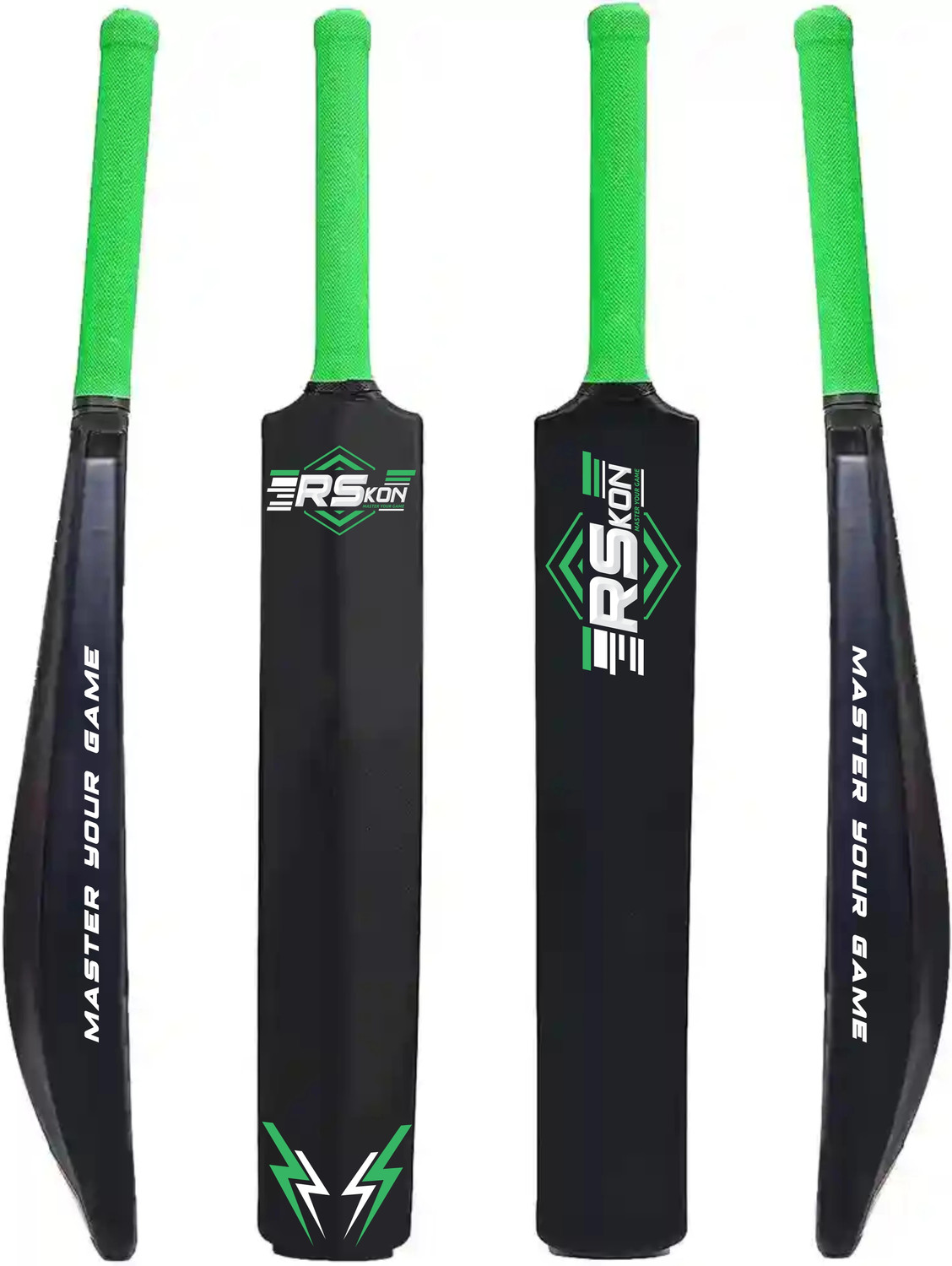 Image of RSKON Plastic Cricket Bat for Kids Size 5 (31 inch) | Cricket Bat for Tennis Ball | PVC /Plastic Cricket Bat For 10 - 12 Yrs