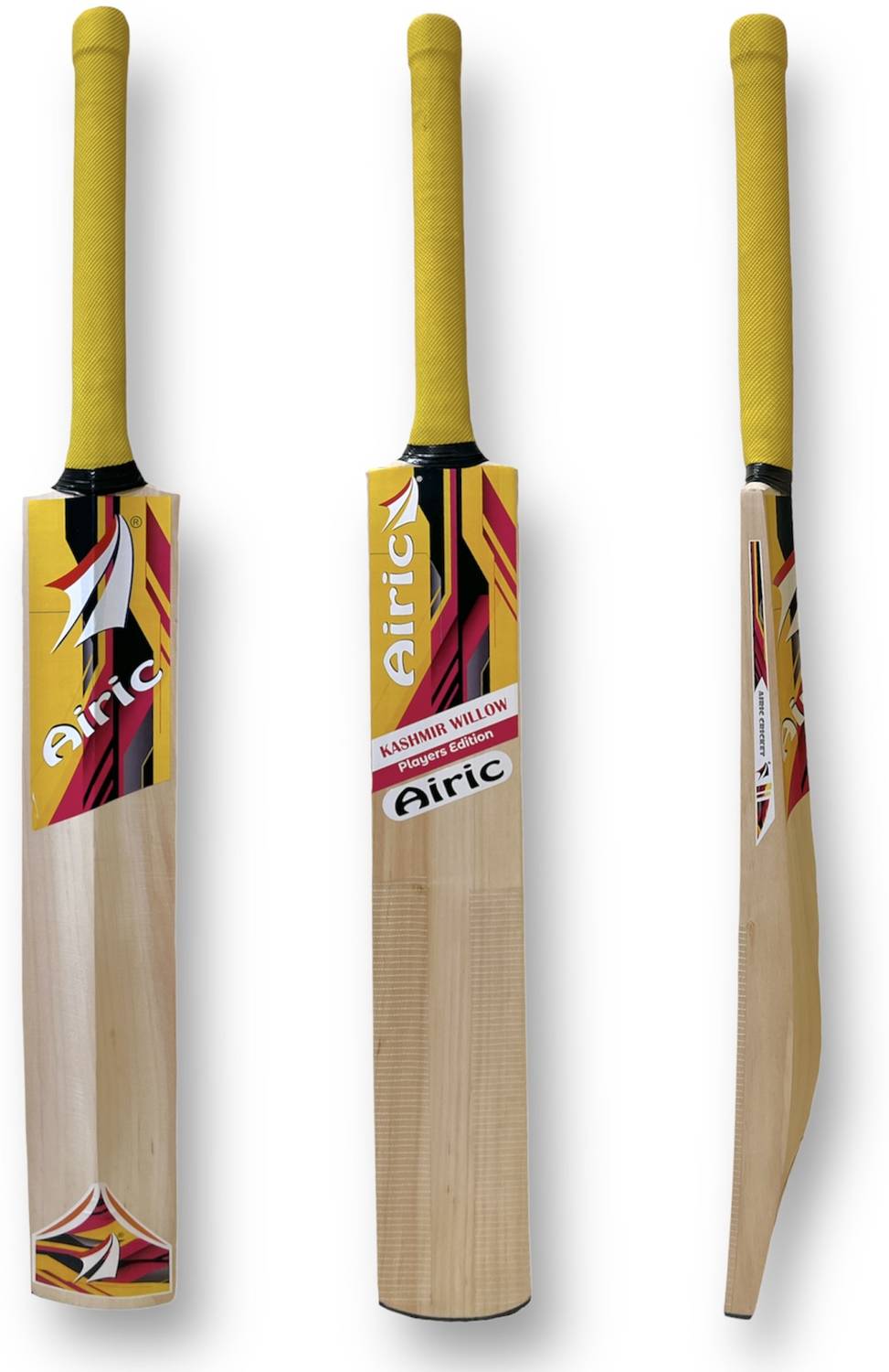 Airic Singapore Handle Kashmir Willow with toe guard and cover Ka