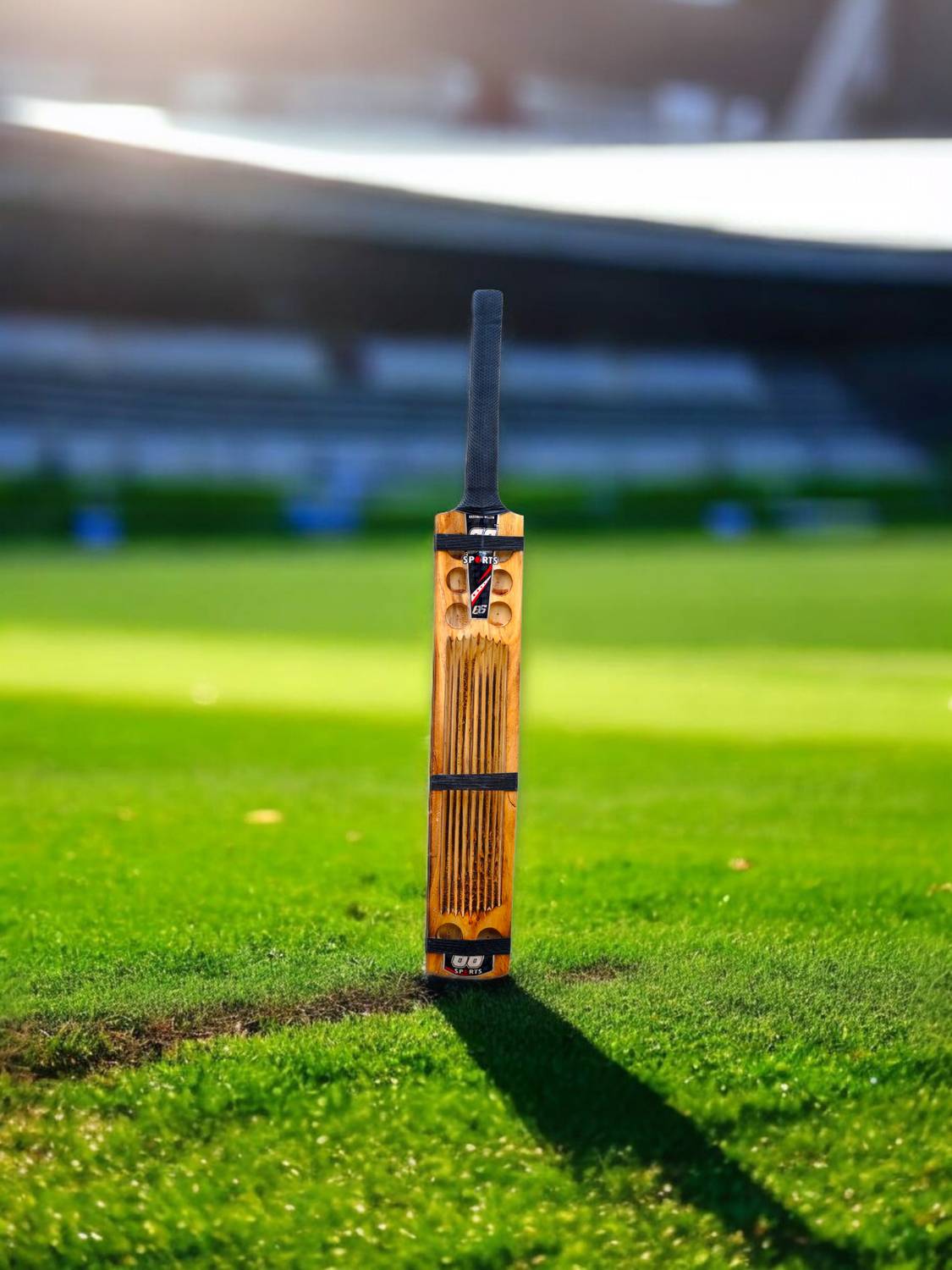 66 sports GUTTING BURN FULL SIZE KASHMIRI WILLOW CRICKET BAT FOR 15+ YRS { 900-1050-gm } Kashmir Willow Cricket Bat For 15+ Yrs
