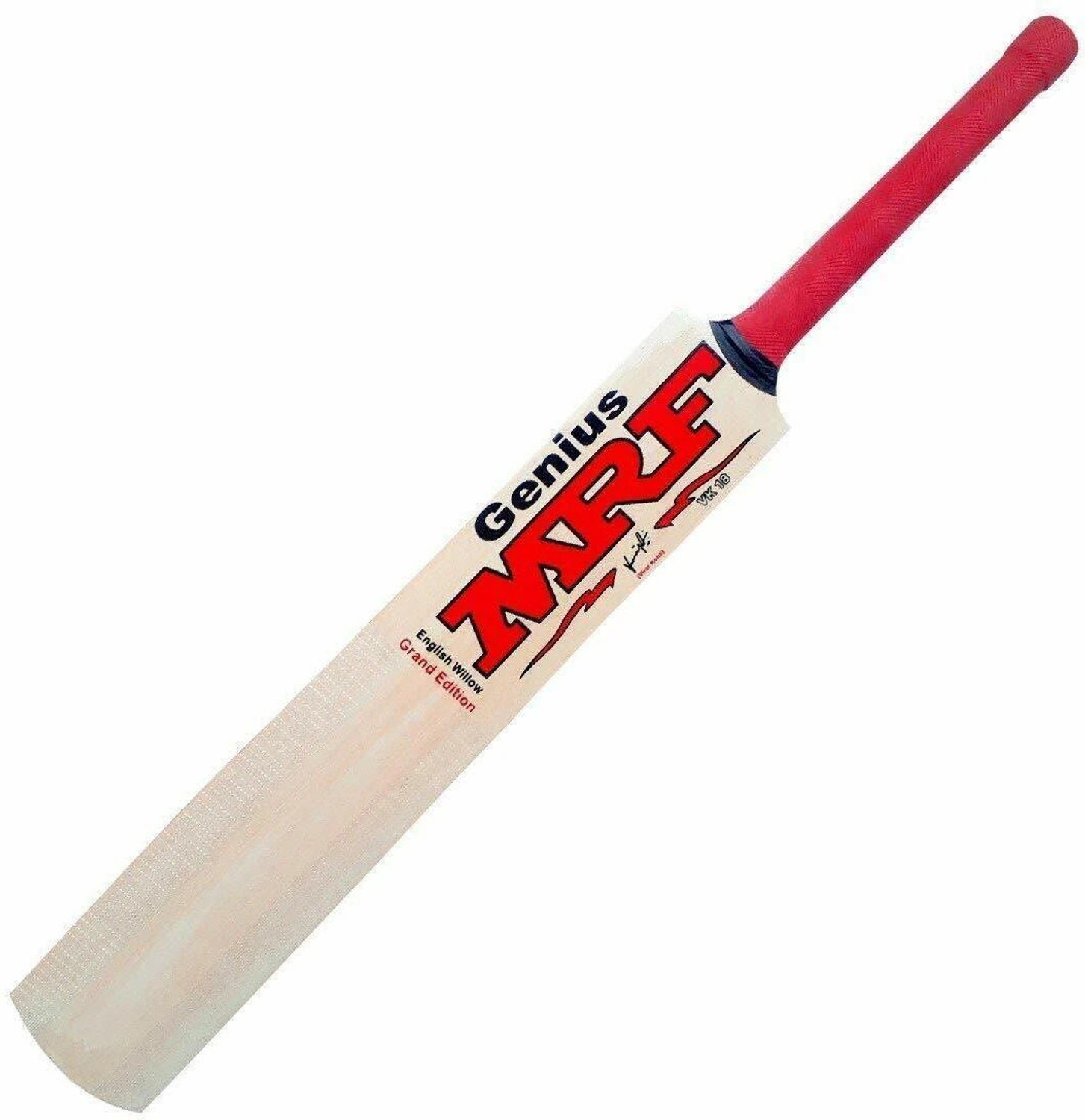 Image of PMG Genius Virat Kohli bat|Size-4|For 8-11 Years Boys Girls| Tennis Ball |Under 400 Poplar Willow Cricket Bat For 9 - 11 Yrs