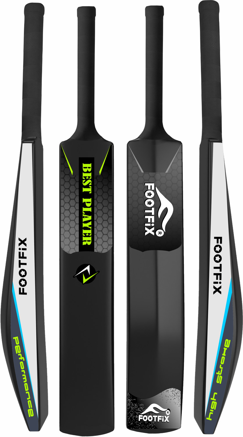 Image of FOOTFIX Best Player Size 4 PVC /Plastic Cricket Bat For 10 - 12 Yrs