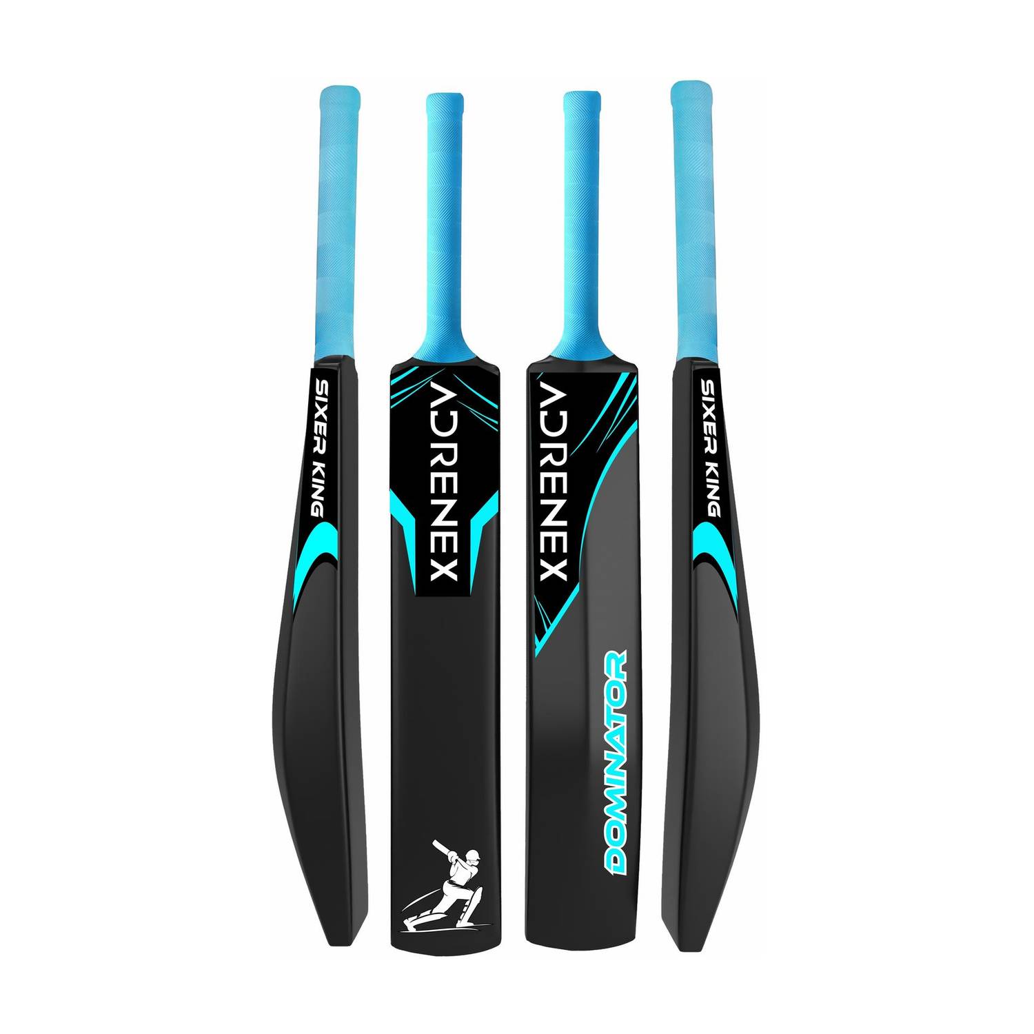 Adrenex JUNIOR Plastic Cricket Kids Bat for (4yr To 5yr) Indoor & Outdoor PVC/Plastic Cricket Bat For 4 - 5 Yrs