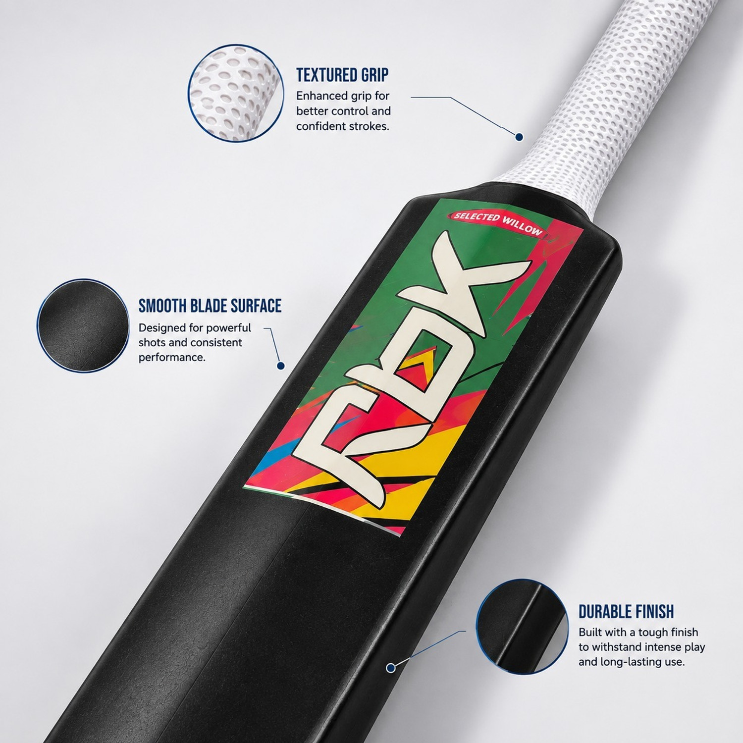 Image of PlastoBat Plastic Cricket Bat PVC /Plastic Cricket Bat For 15+ Yrs
