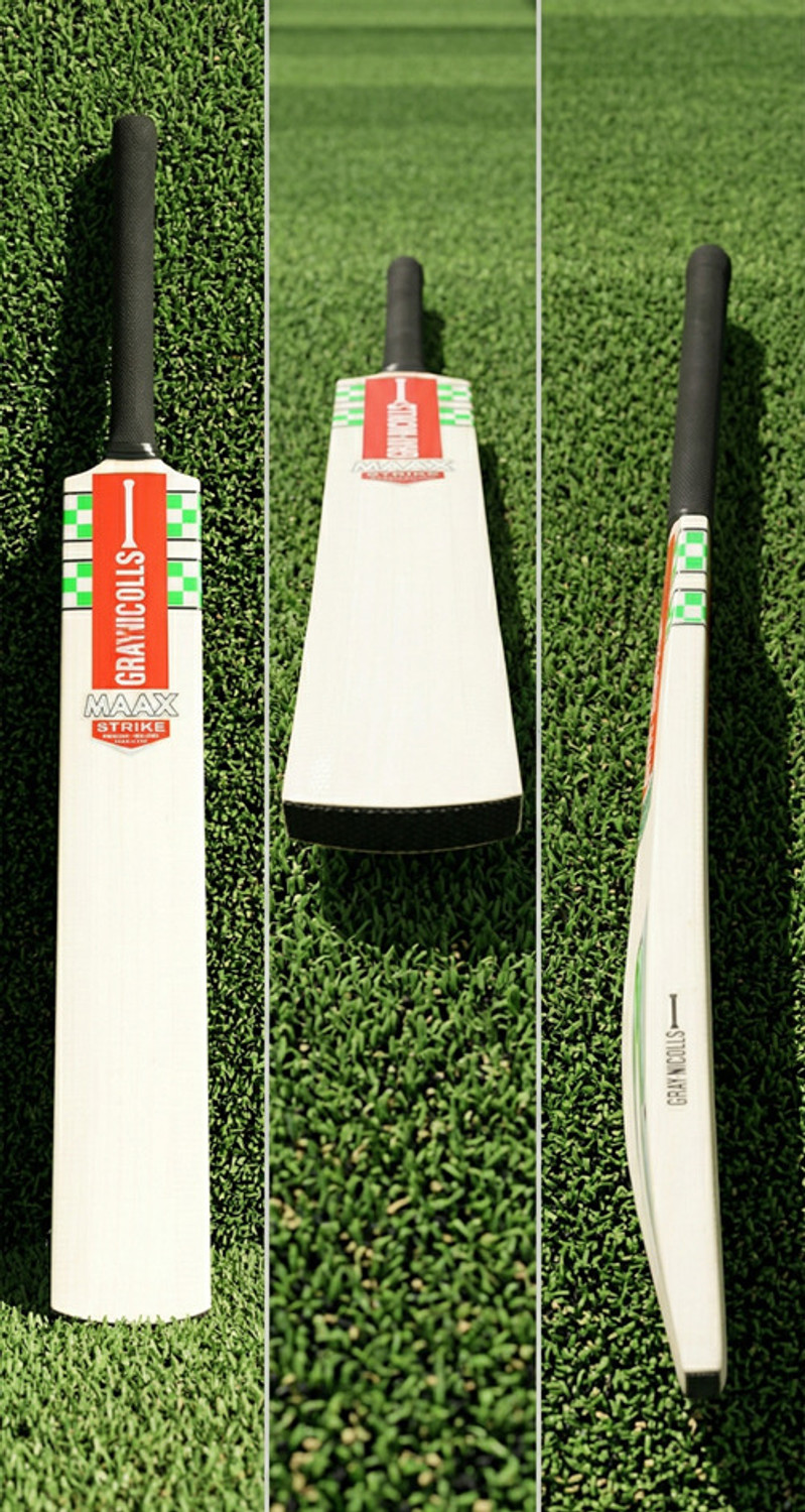 Image of SAK-ALL STAR GRAY-NICOLLS KASHMIR WILLOW BAT BEST FOR LEATHER BALL Kashmir Willow Cricket Bat For 15+ Yrs