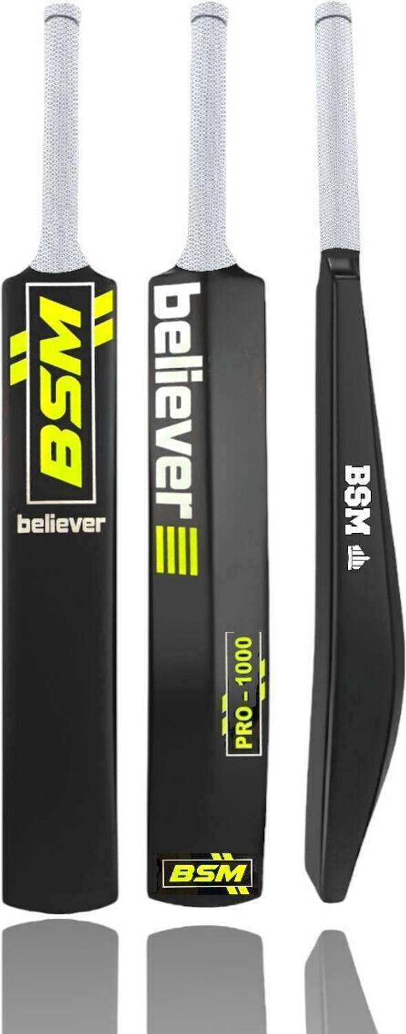 BSM BELIEVER PVC/Plastic Cricket  Bat For 15+ Yrs