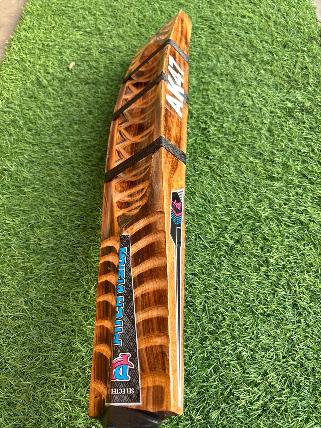 Image of EWSPORTS Malhar Edition Ak47 Hard Tennis Cricket Bat (1kg) Kashmir Willow Cricket Bat For 15+ Yrs