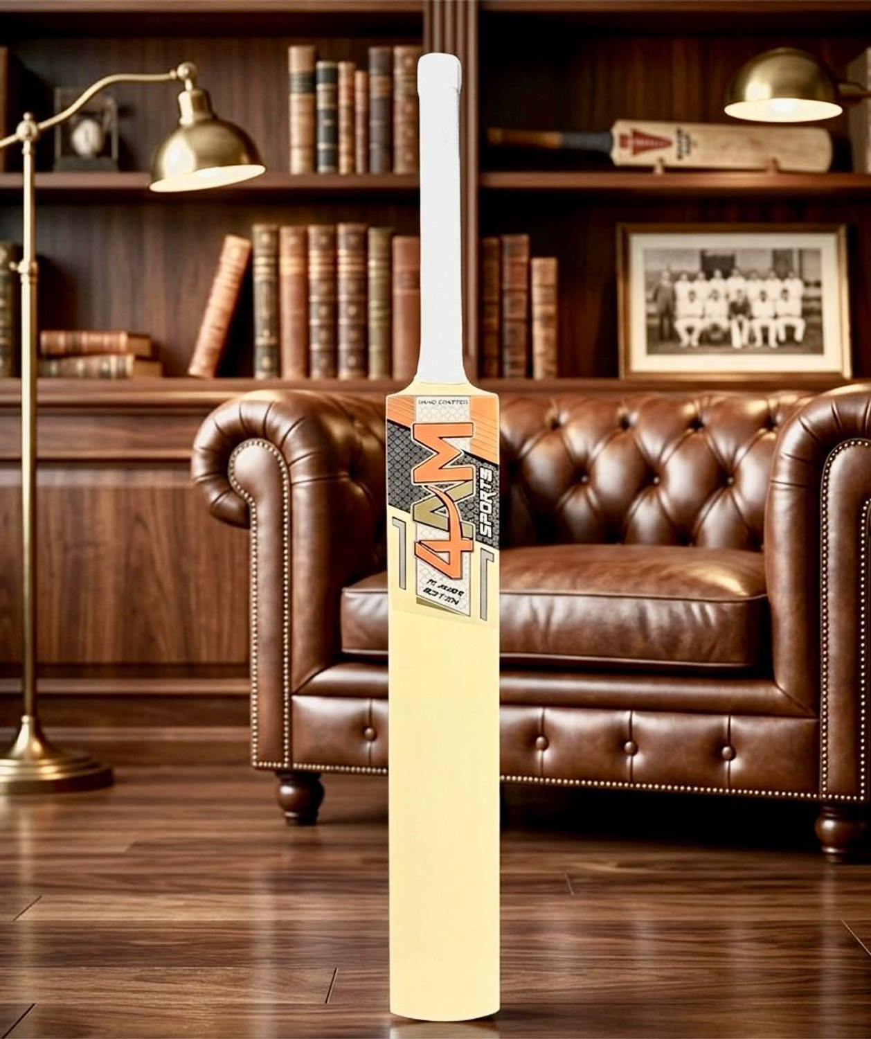 Image of 4am sports super punch grade 1 Poplar Willow Cricket Bat For 11 - 13 Yrs