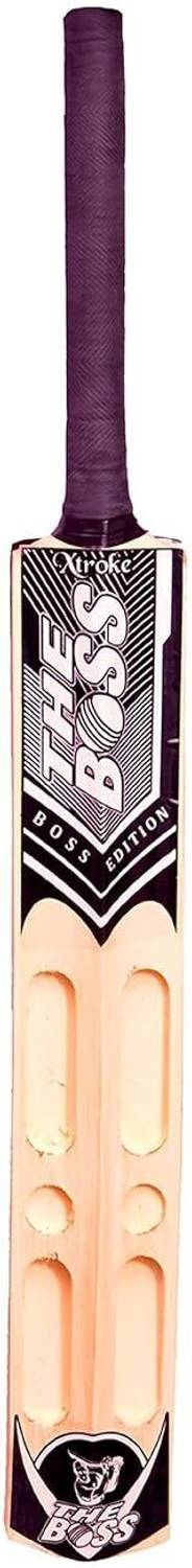 The Boss Edition Scoop Design Premium Cricket Bat With Cover For Advance Play Poplar Willow Cricket Bat For 15+ Yrs - Image 2