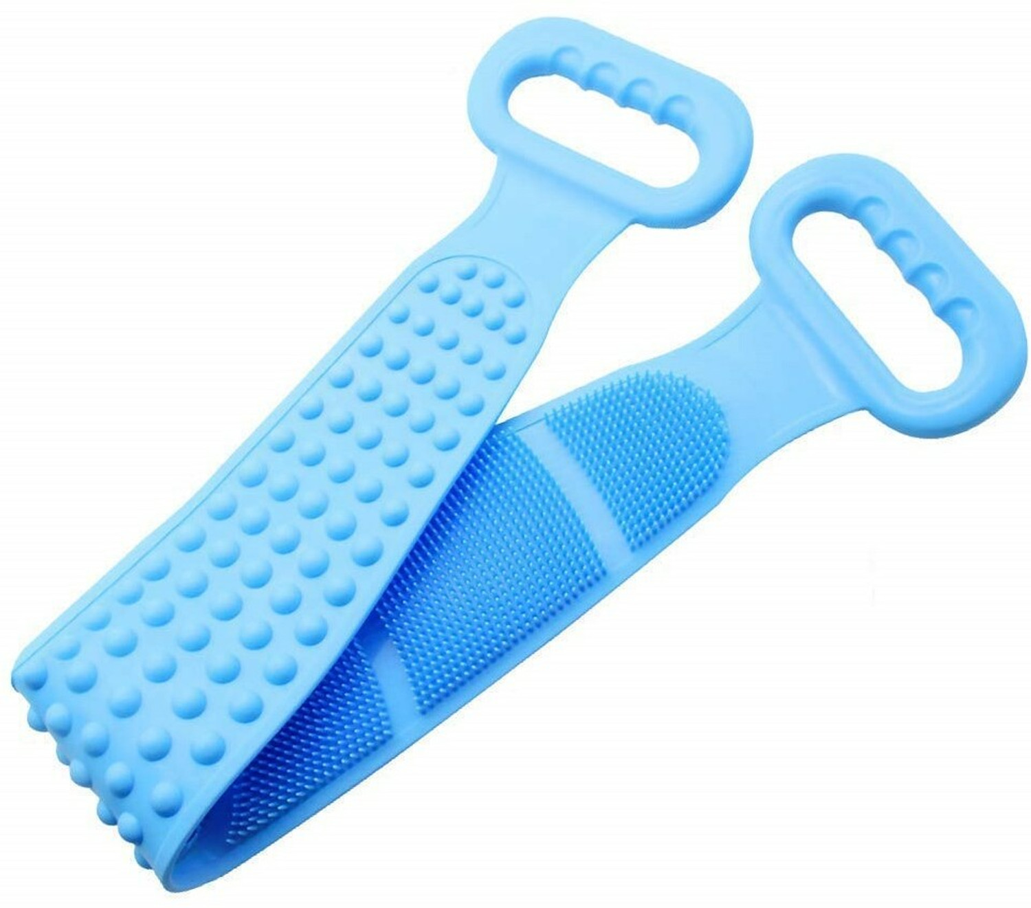 Image of TREZILA Silicone Bath Body Brush /Bath Body Scrubber /Bath Cleaner Cleaning /Back Body Brush(Pack of 1) Multicolor