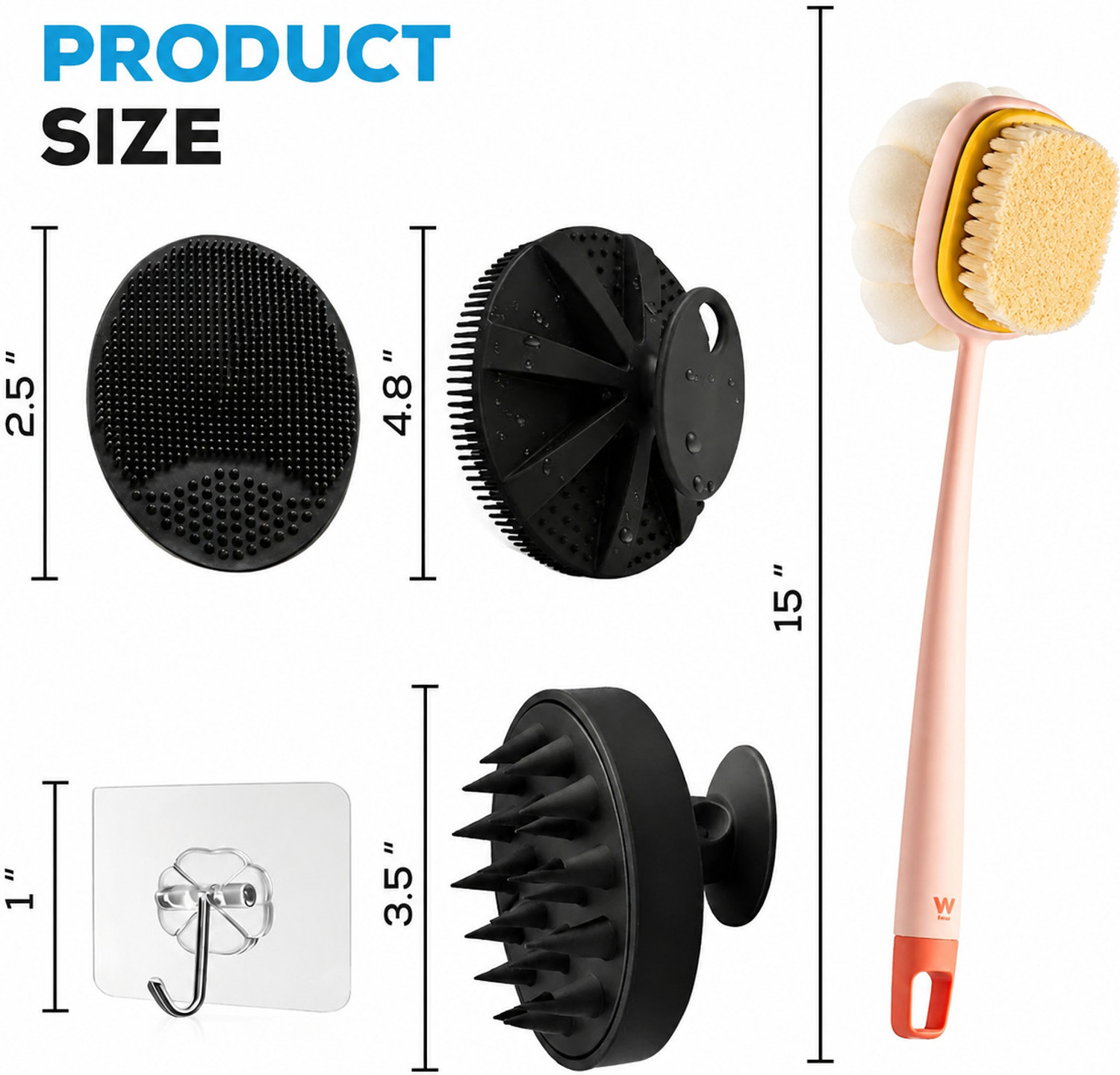 Image of 99superstoree Bath brush