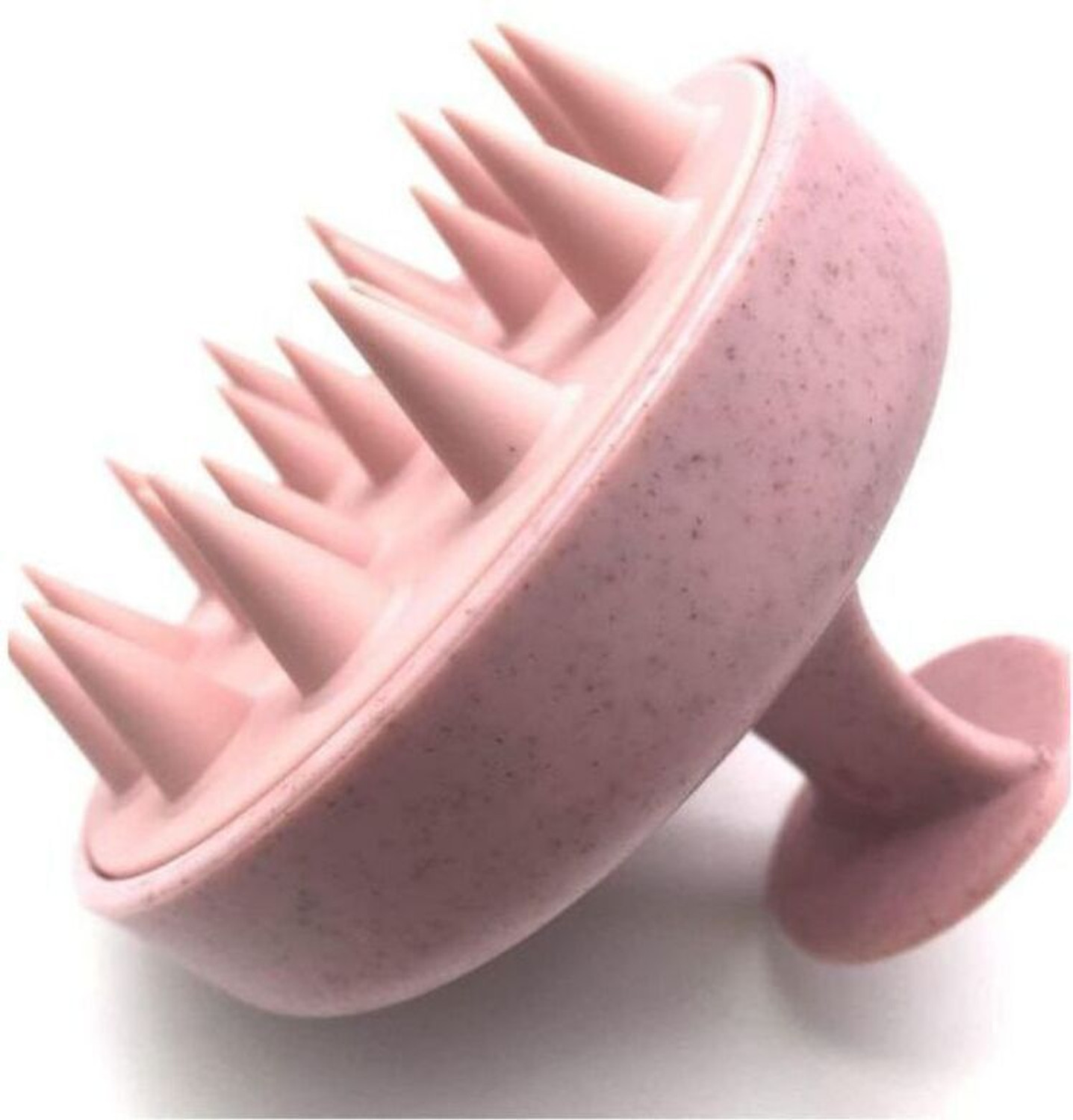 Image of Mg StarMart Scalp Hair Head Soft Silicone Scrubber Brush For Shampoo To Reduce Dandruff