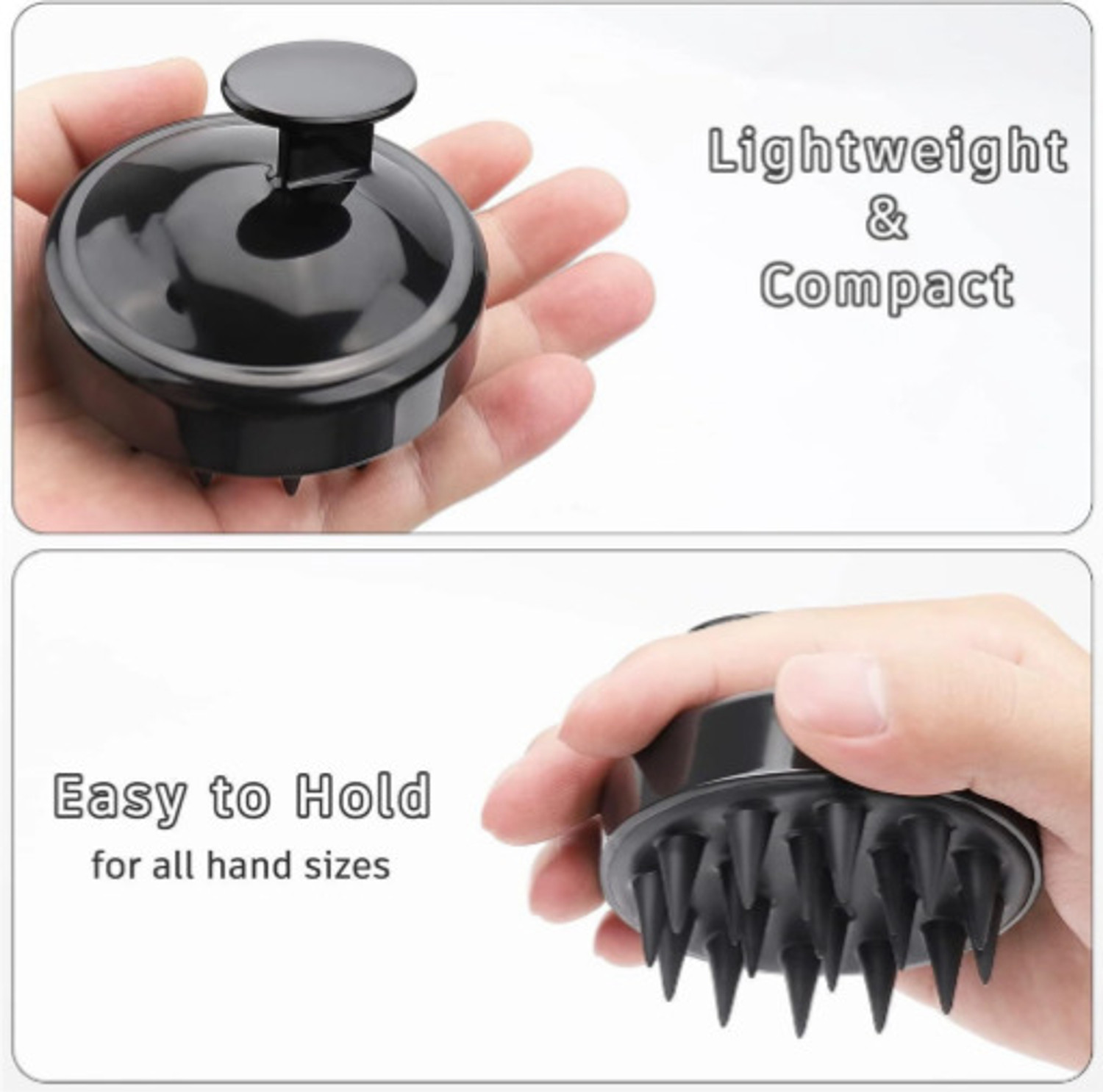 Image of Primewell Silicon Shower Bath Back Brush+Body Scrubber+Scalp Massager+Face Scrubber+Hooks