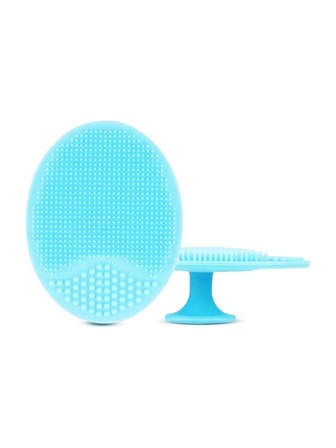 RUGY 1 Pack Blue Silicone Facial Cleansing Brush - Image 1