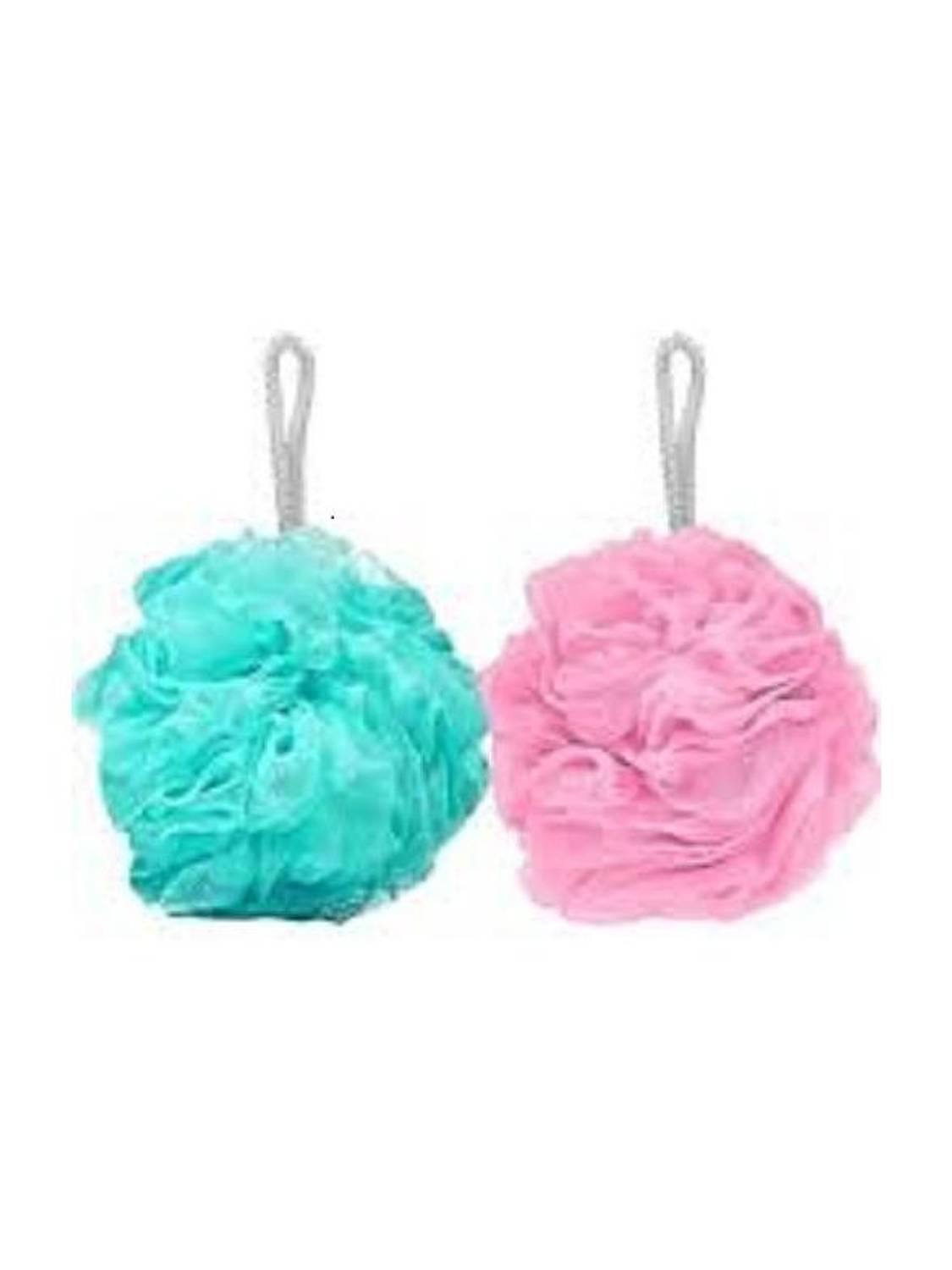 CareHut 2 Pieces multicolour Bath Loofah for men,women,girls,boys and kids
