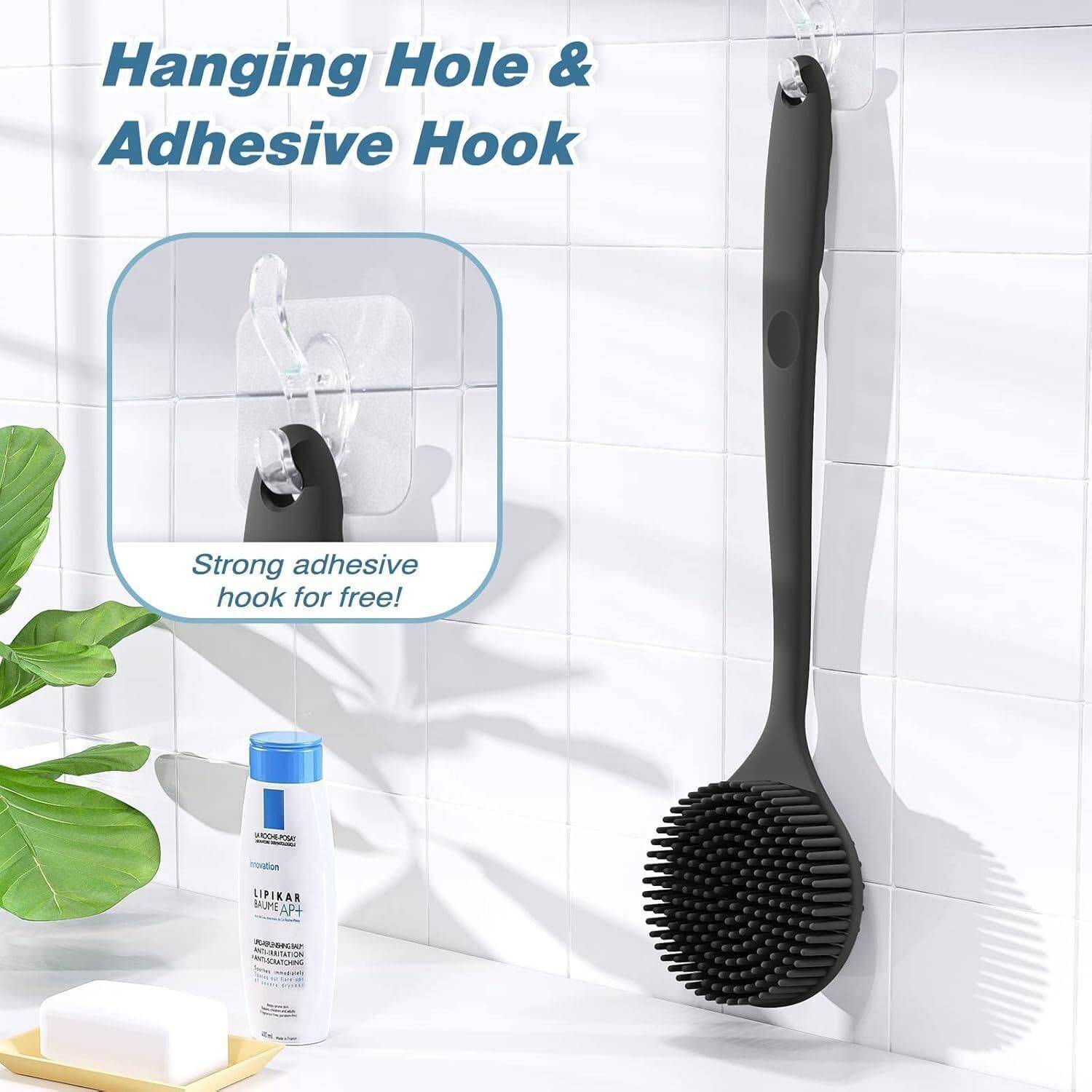 Brûlée 4 in 1 Soft Silicone Back Scrubber - Image 4