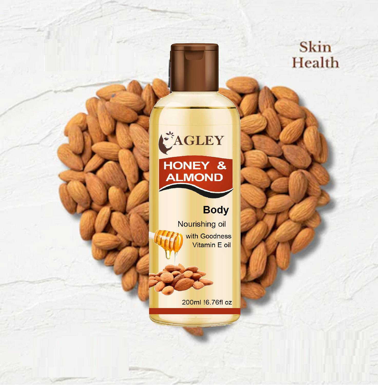 AGLEY Body Oil | Normal to Dry Skin | Deep Moisturization | Instant Glow