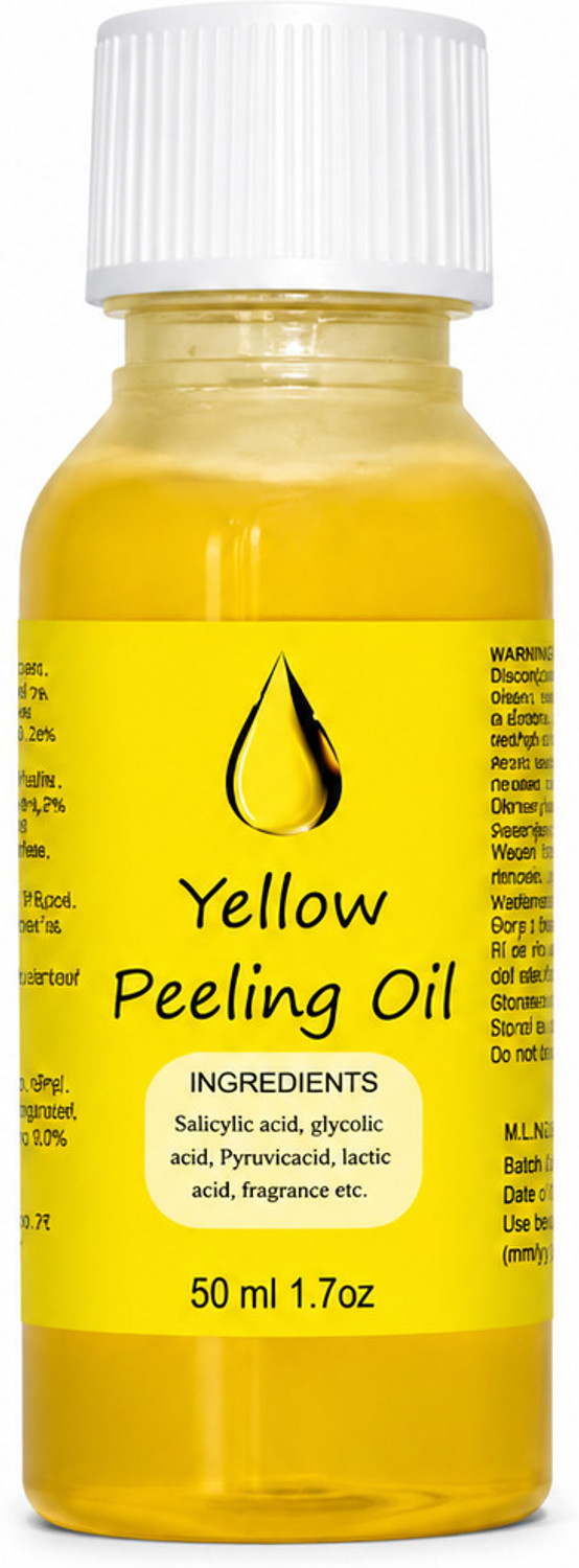 Image of lazuki Yellow Peeling Oil Intensive Formula for Dead Skin Removal and Skin Brightening