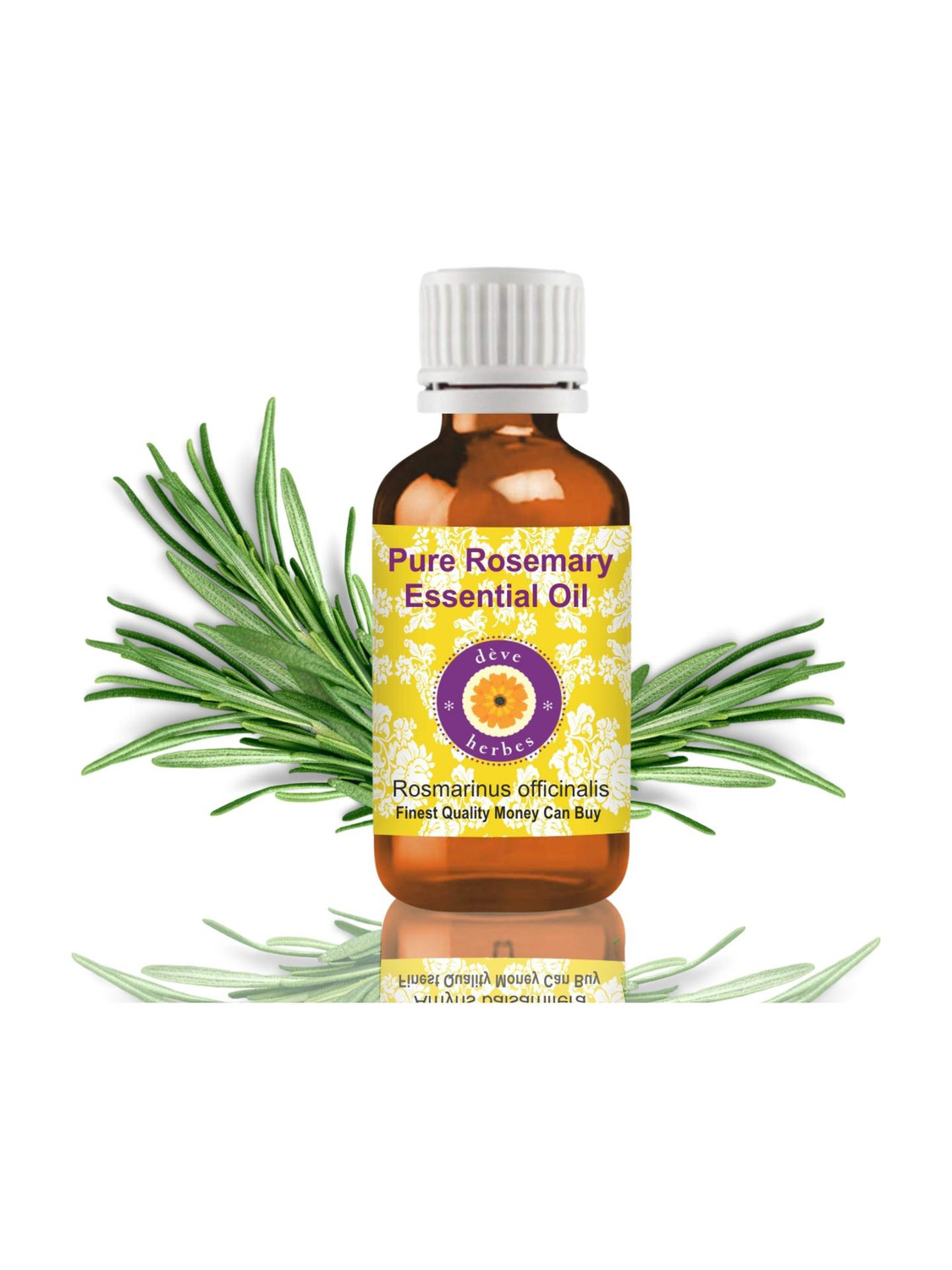 deve herbes Pure Rosemary Essential Oil l (Rosmarinus Officinalis) 100% Natural