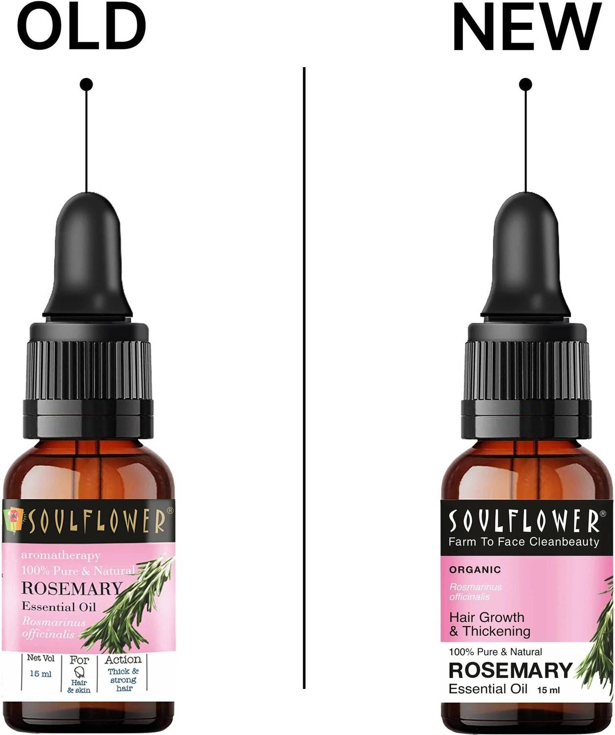 Soulflower Rosemary Essential Oil 15ml - Image 4