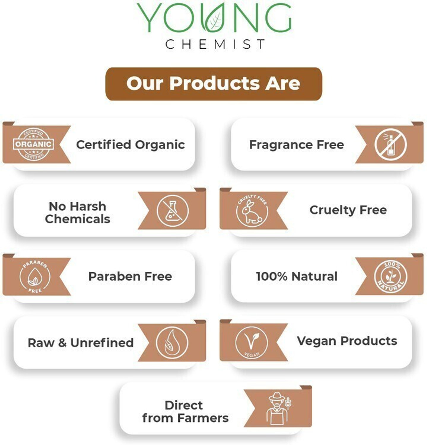 Image of Young Chemist 100% Pure, Natural & Cold Pressed Argan Oil | 50 ml