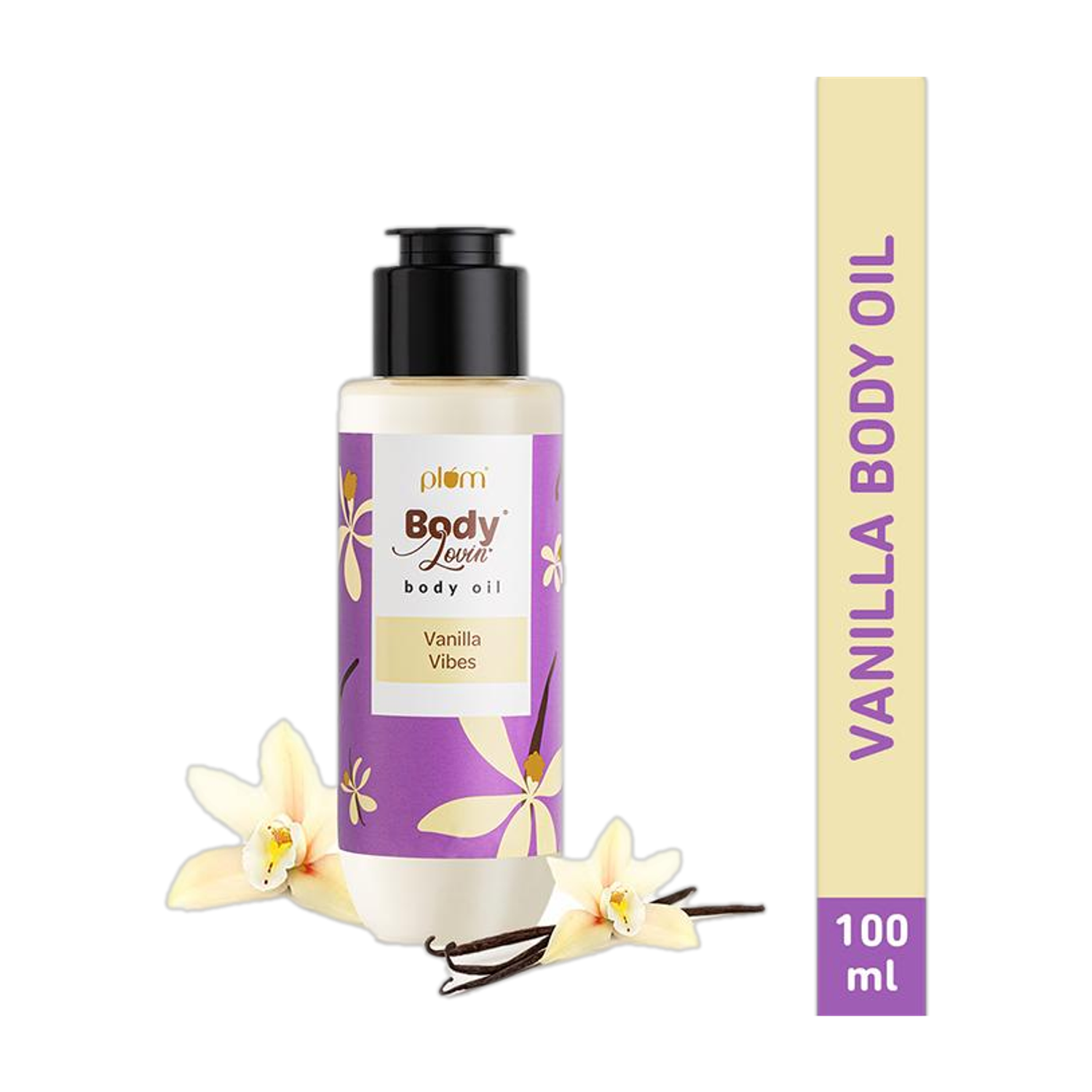 Plum BodyLovin' Vanilla Vibes Body Oil | Intense Moisture | Instant Glow