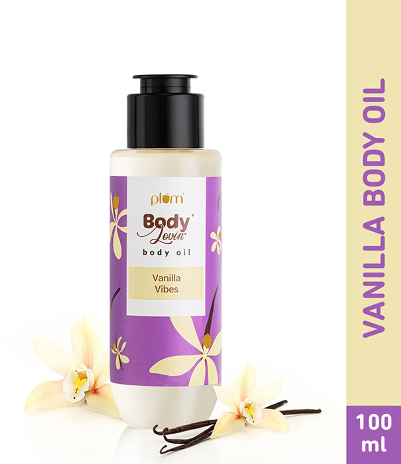 Plum BodyLovin' Vanilla Vibes Body Oil | Intense Moisture | Instant Glow