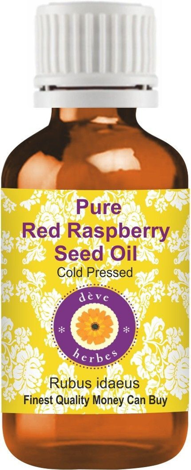 Image of deve herbes Pure Red Raspberry Seed Oil (Rubus idaeus) 100% Natural Therapeutic Grade Cold Pressed