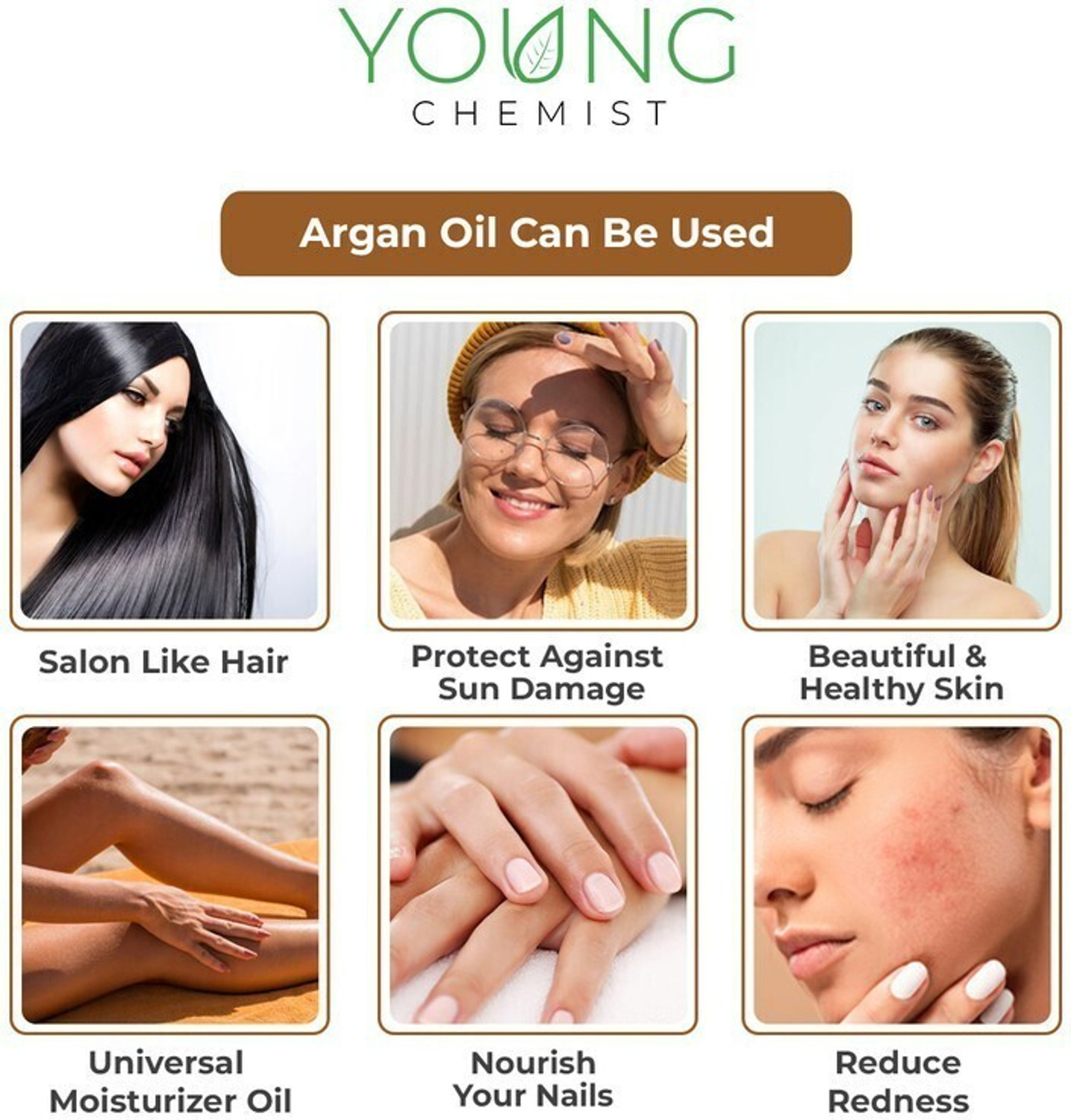 Image of Young Chemist 100% Pure, Natural & Cold Pressed Argan Oil | 5 Litre