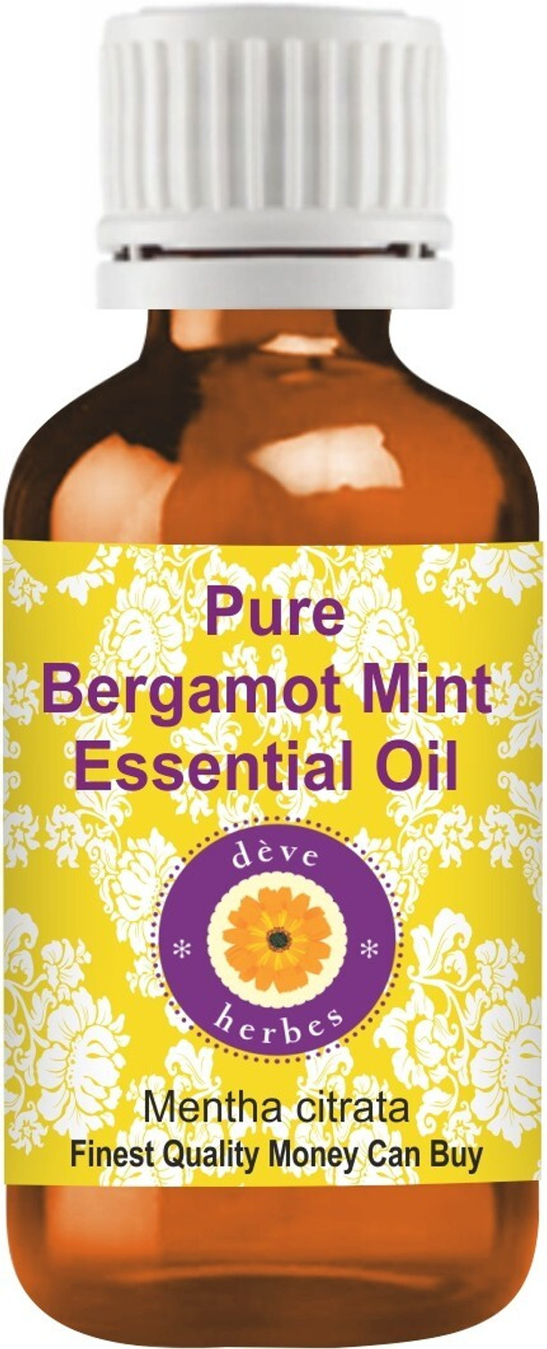 Image of deve herbes Pure Bergamot Mint Essential Oil (Mentha citrata) 100% Natural Therapeutic Grade Steam Distilled