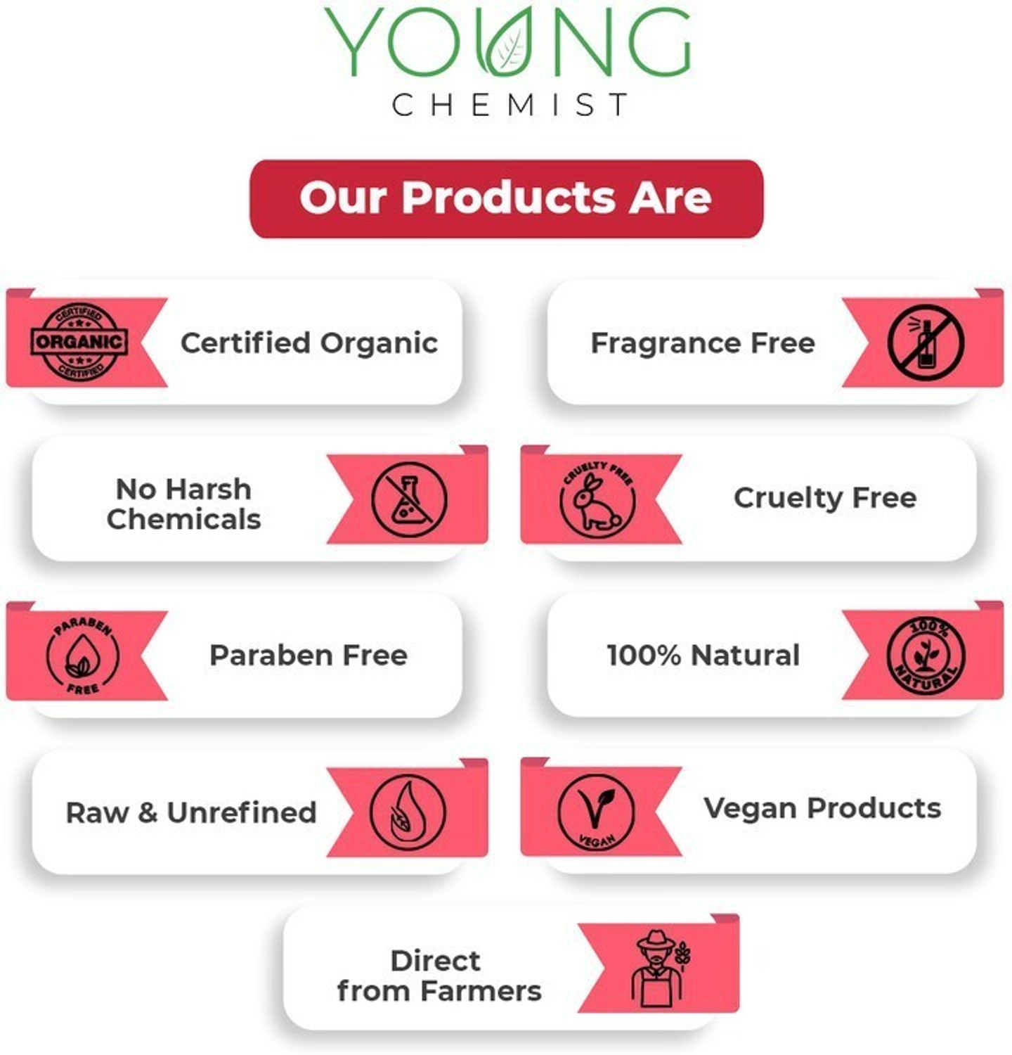Image of Young Chemist 100% Pure, Natural & Cold Pressed Rosehip Oil | 100 ml