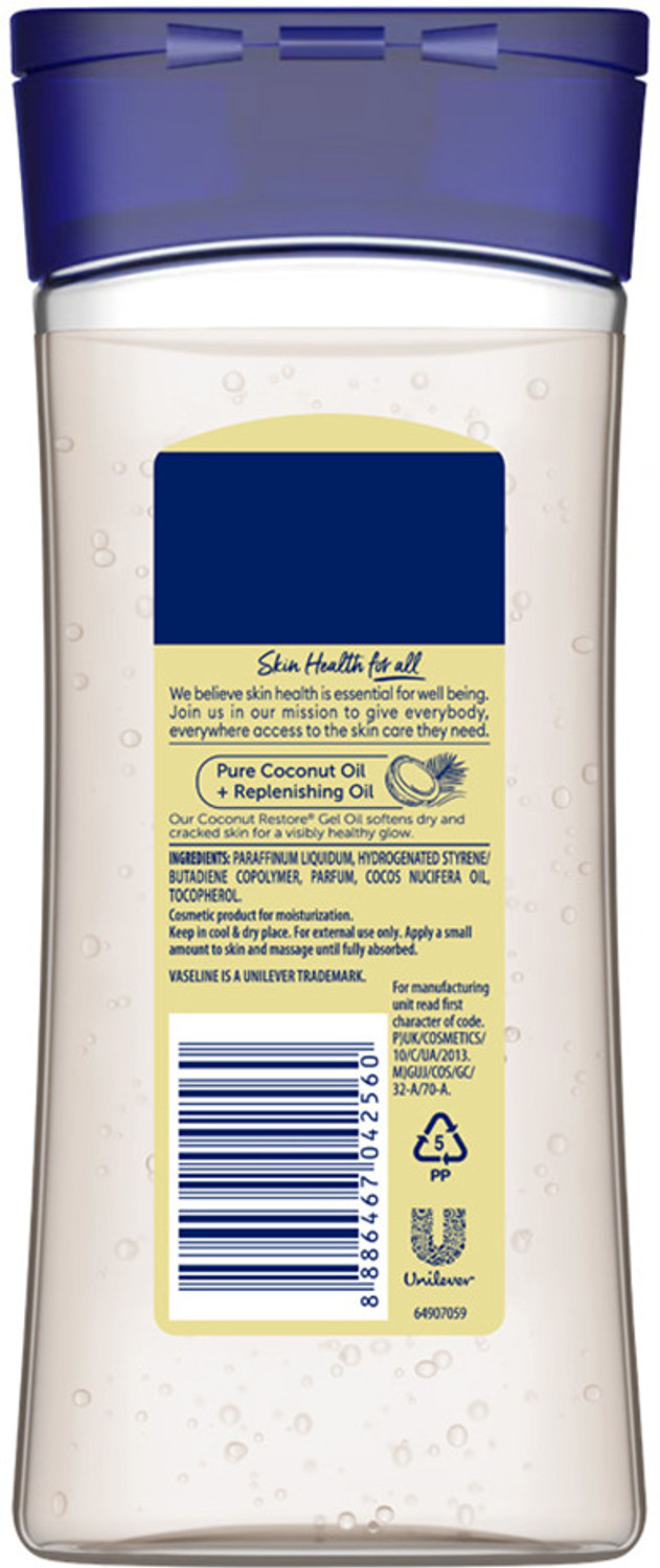 Image of Vaseline Intensive Care Coconut Restore Body Oil (200 ml)