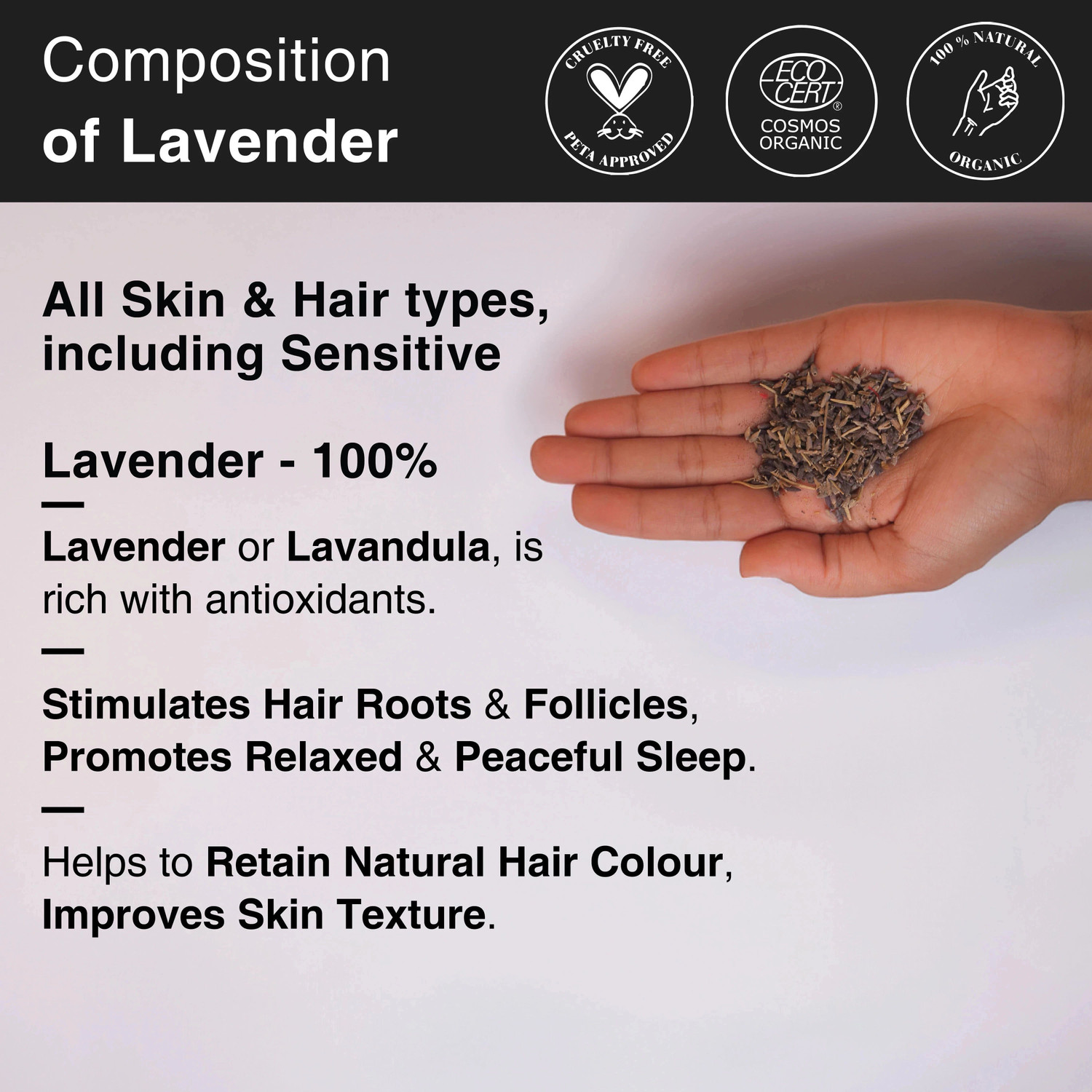Image of Soulflower Lavender Essential Oil | For Hair Growth, Skin Care, Stress Relief | 100% Pure |