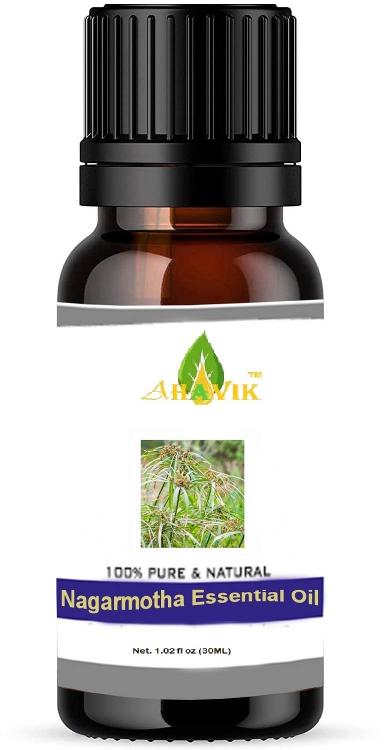 AHAVIK Nagarmotha Essential Oil 30 ML 100% Pure & Natural Undiluted