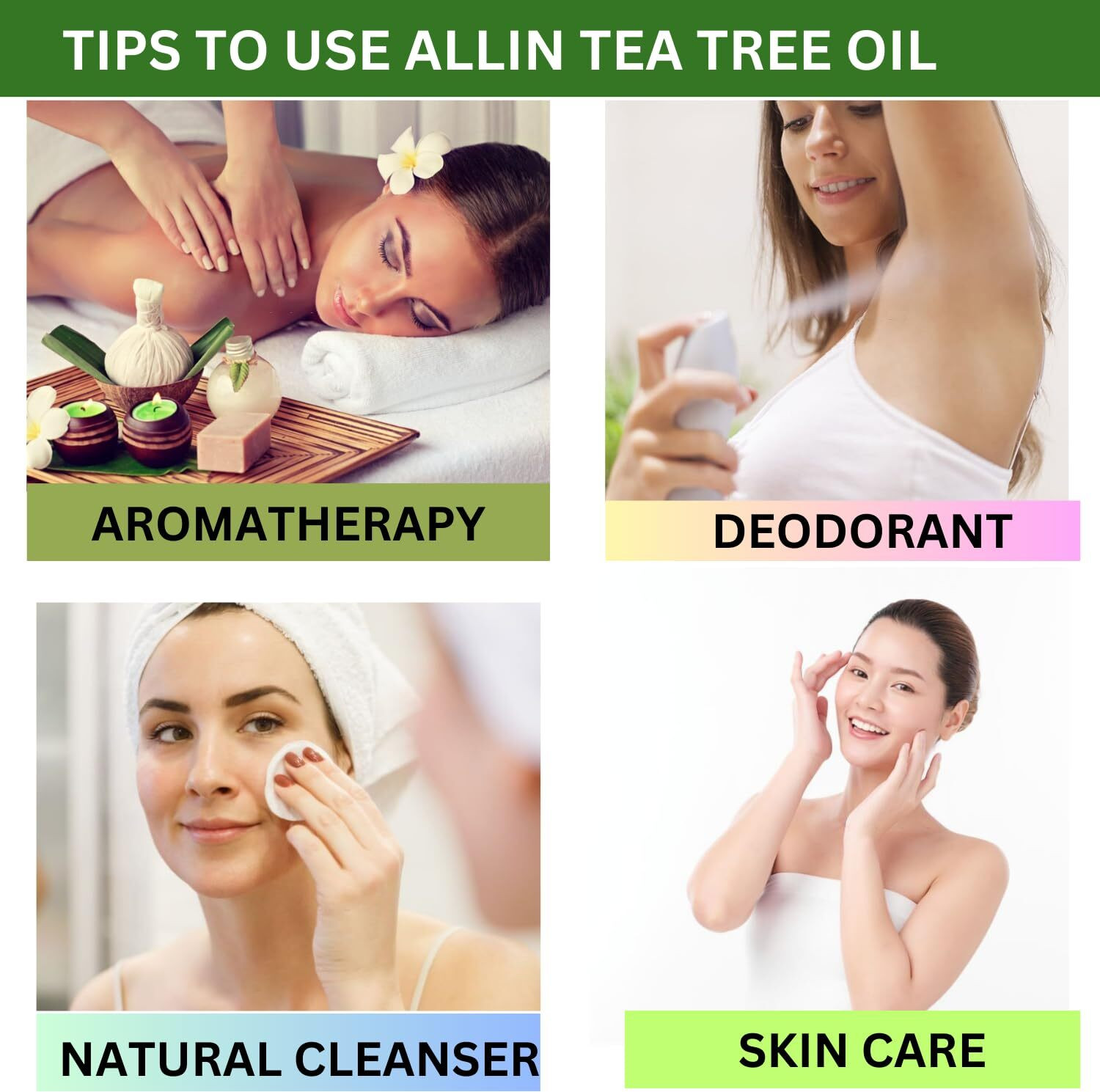 Image of INTIMIFY Tea Tree Essential Oil For Face, Skin, Hair, 100% Pure and Natural