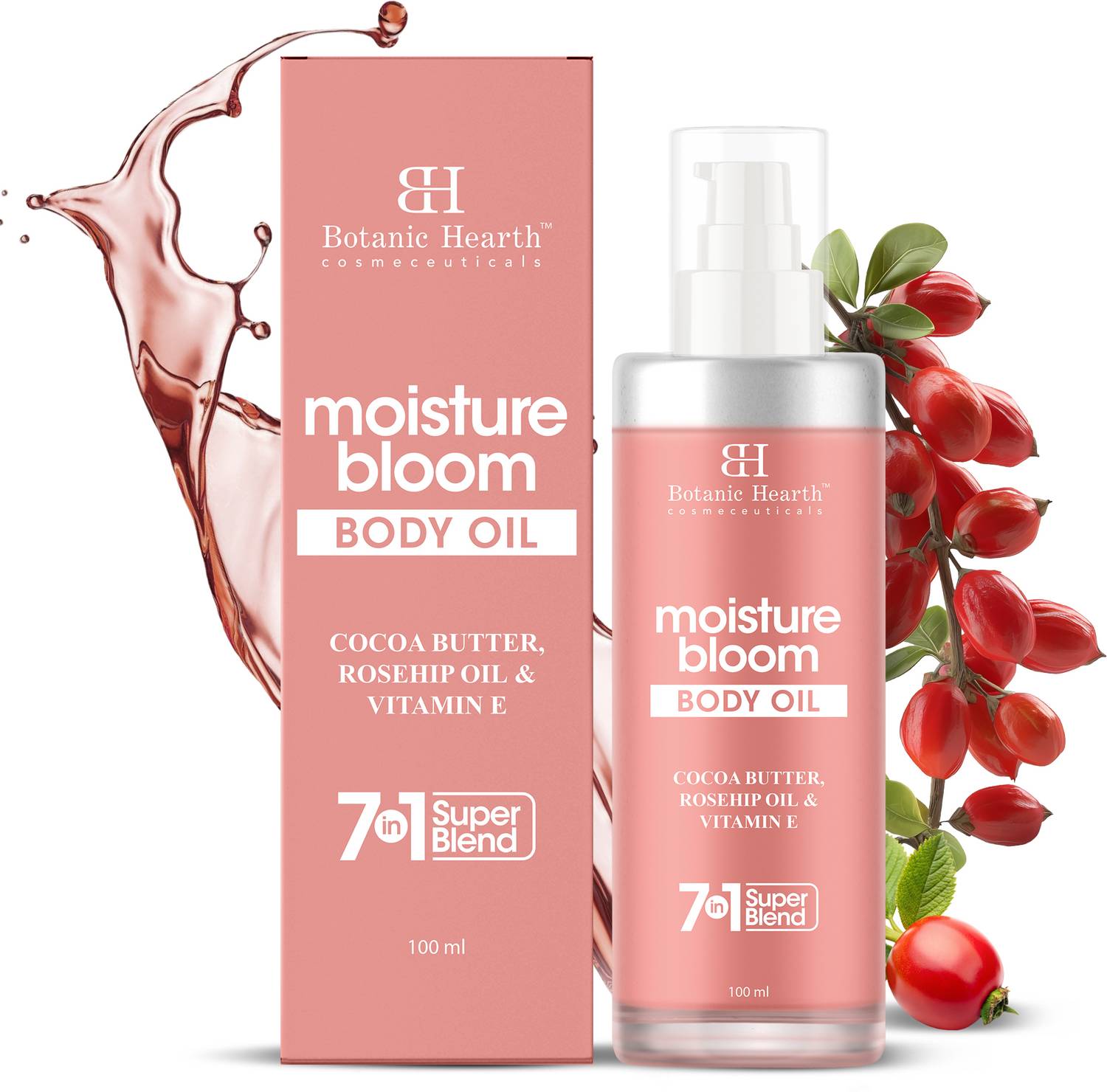 Botanic Hearth Moisture Bloom Body Oil