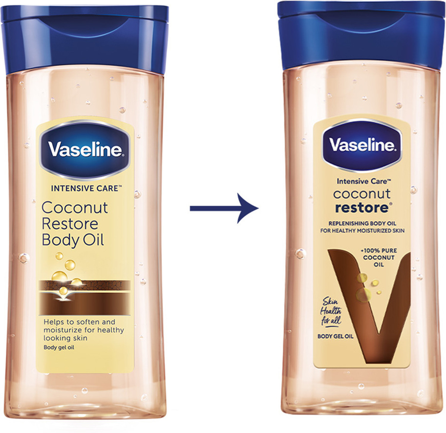 Image of Vaseline Intensive Care Coconut Restore Body Oil (200 ml)
