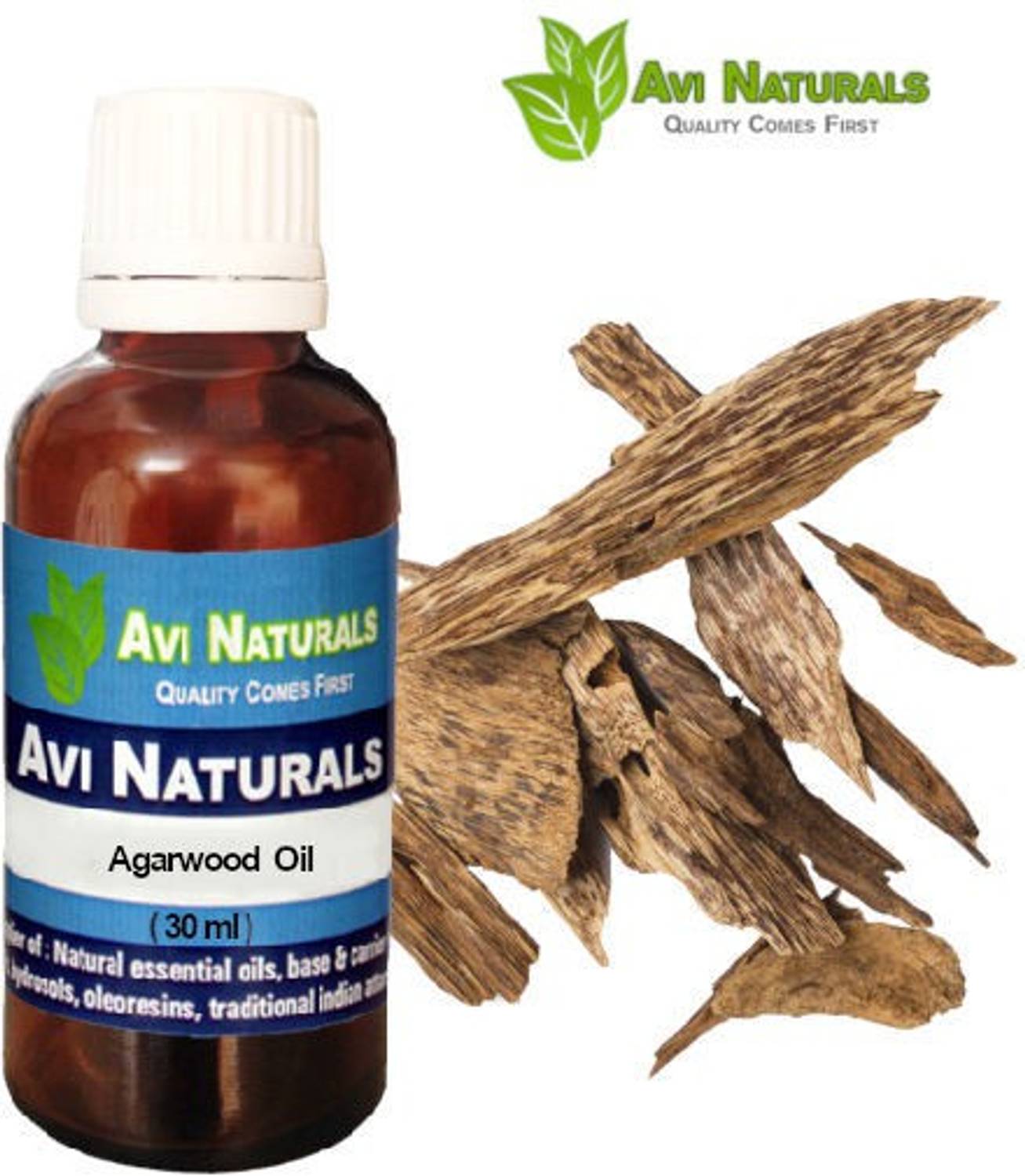 AVI NATURALS Agarwood Oil, 100% Pure, Natural & Undiluted