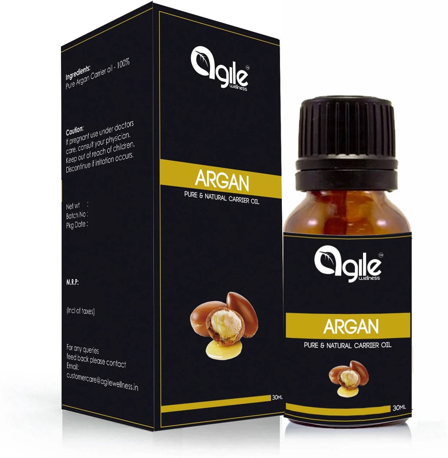 Agile Wellness Argan Carrier Oil 30 ml