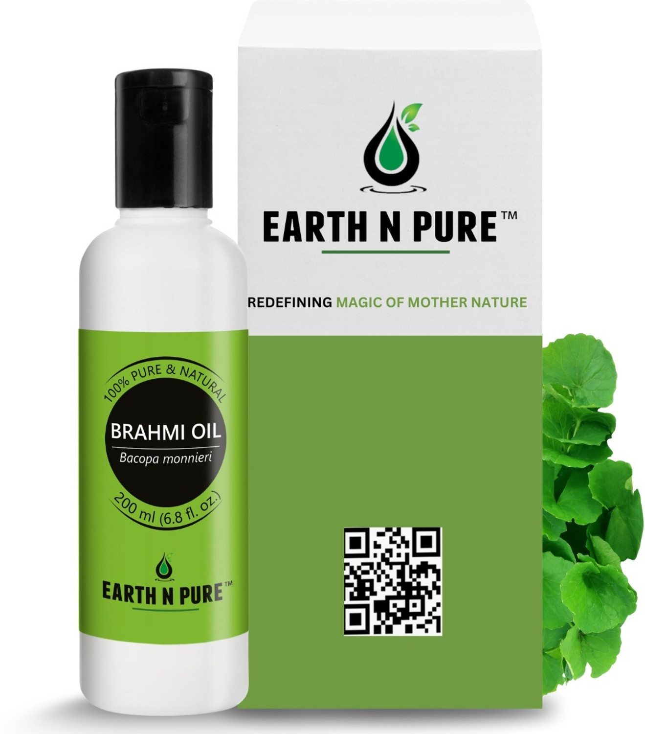 Image of Earth N Pure Brahmi Oil 100% Natural, Pure And Therapeutic Grade