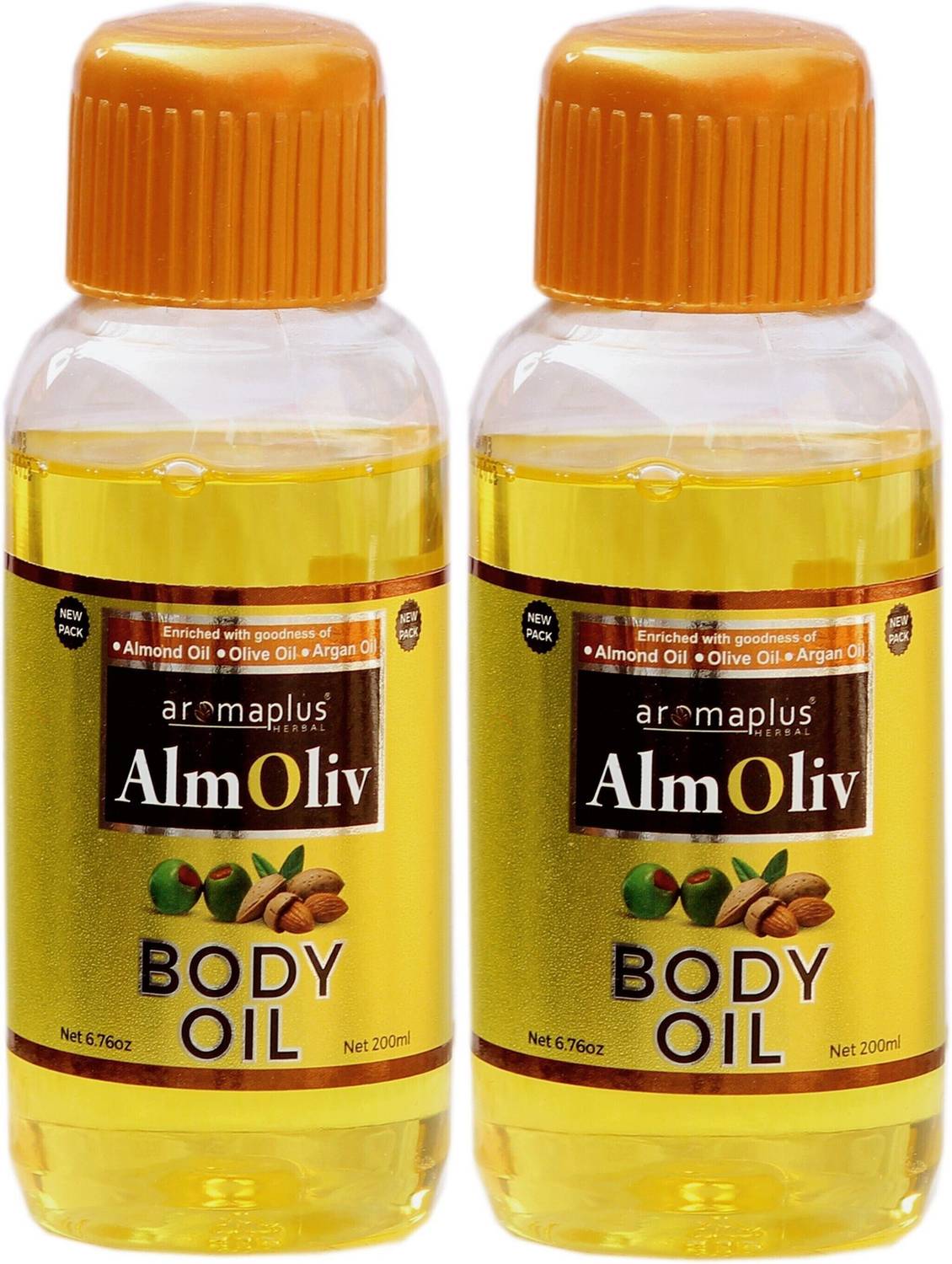 Aromaplus Almoliv Body Oil|Enriched with goodness of Almond, olive,and Argon oil