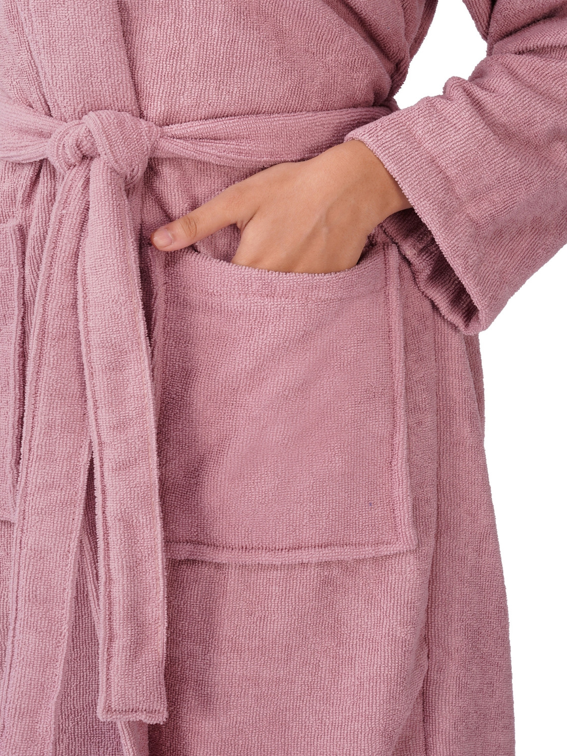 Image of RANGOLI Purple Medium Bath Robe