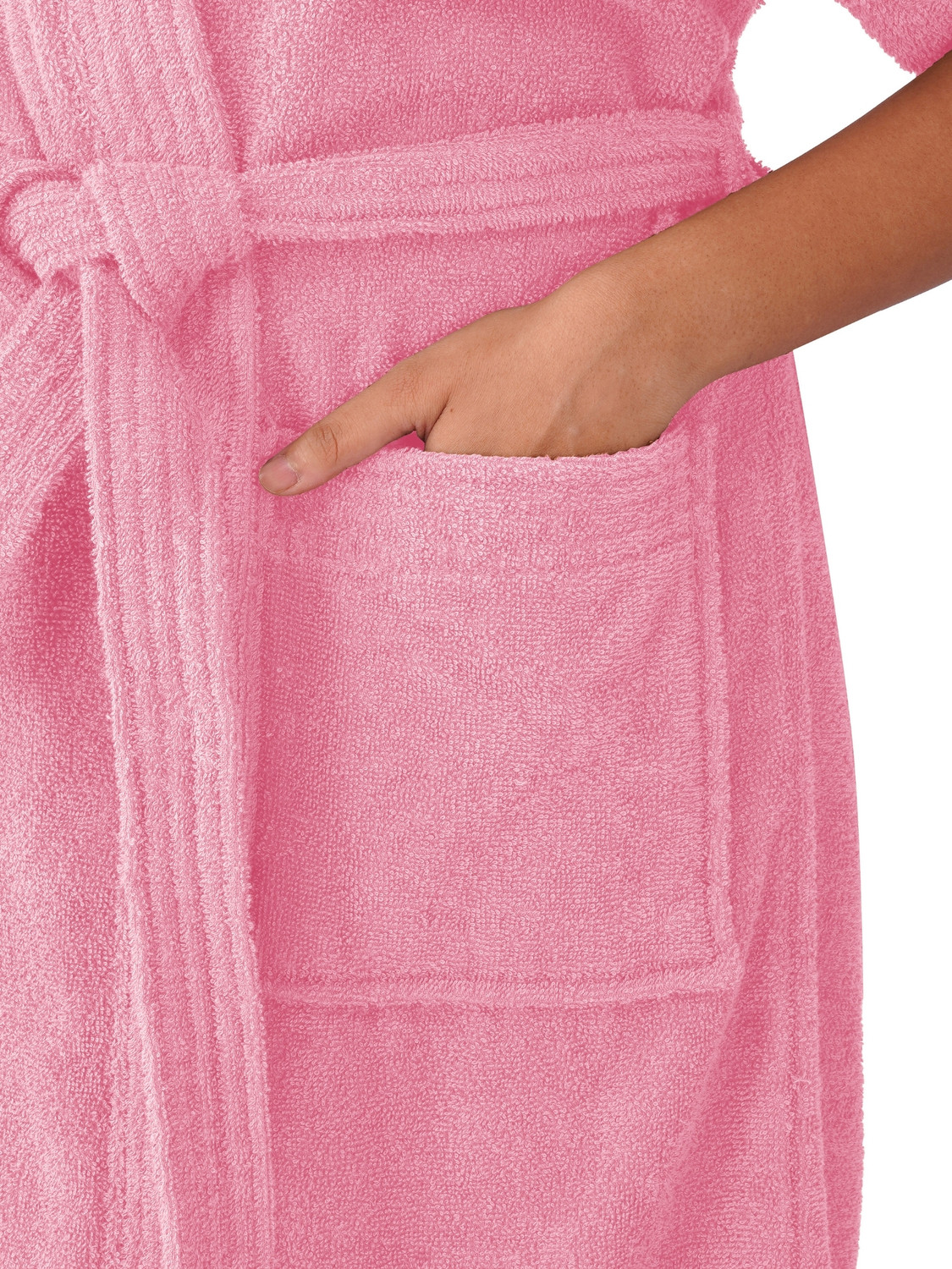 Image of RANGOLI Pink Medium Bath Robe