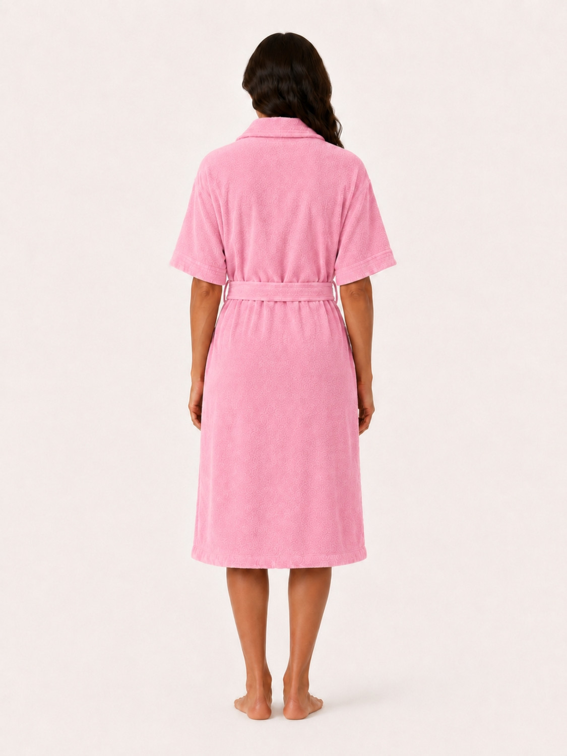 Image of RANGOLI Pink Large Bath Robe