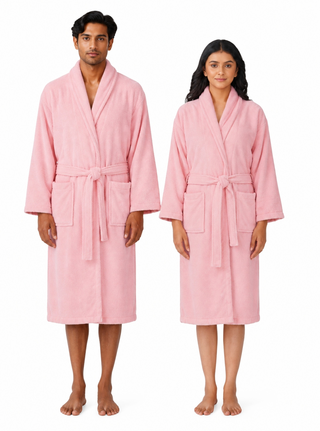 Image of RANGOLI Peach XL Bath Robe