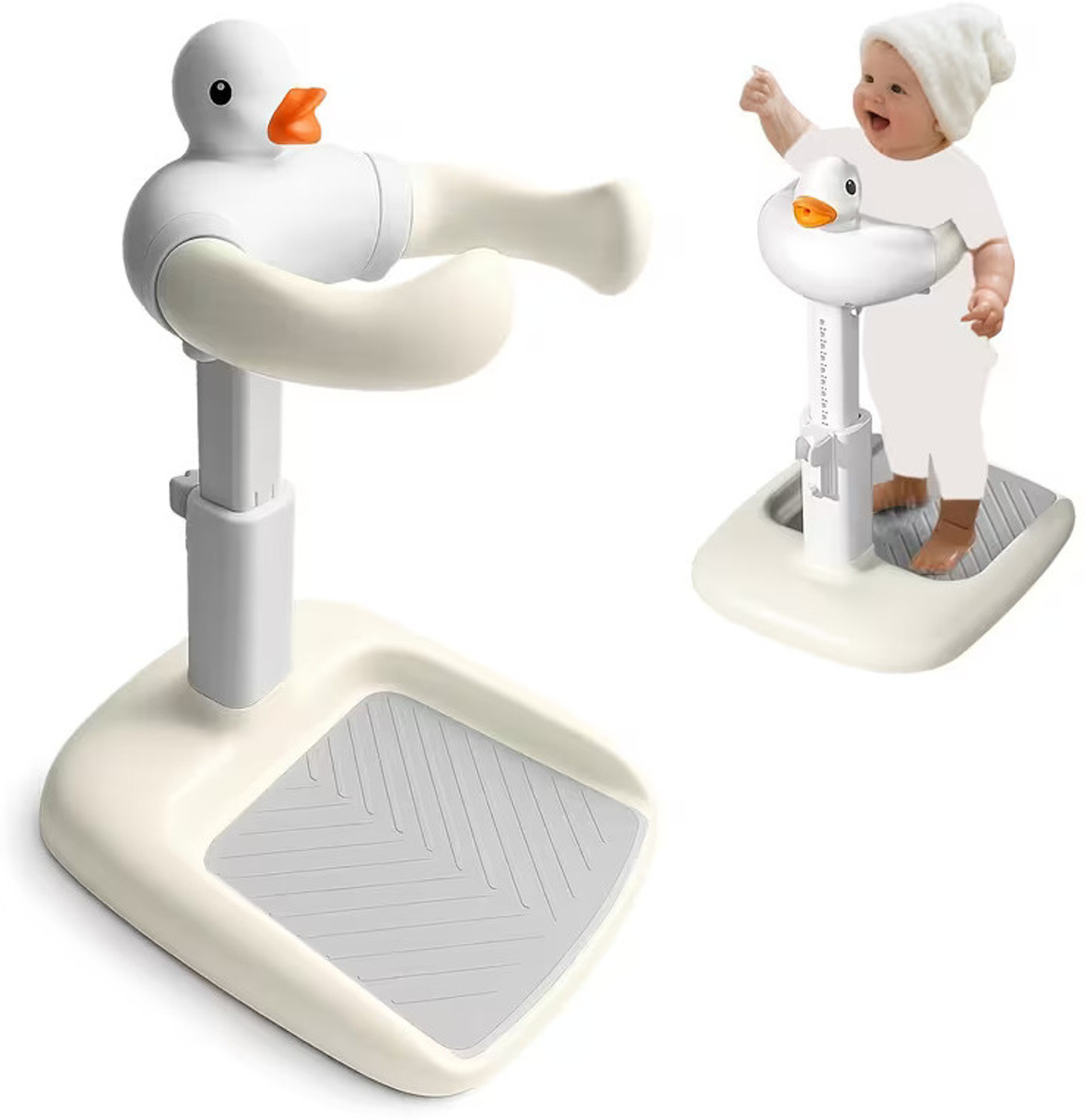 Image of SUNNIFA Baby Bath Shower Stand Adjustable & Foldable | Anti-Slip Stable Base Baby Bath Seat