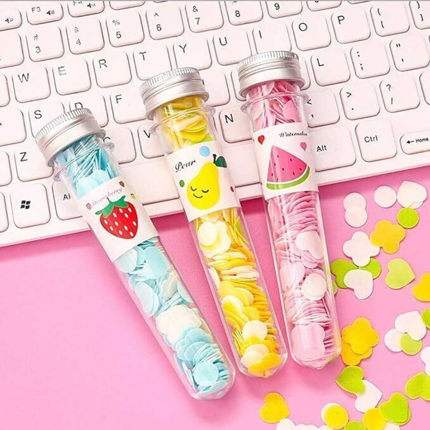 Image of Plusbeauty Pack of 1 Petals Paper Soap Tube Scented & Portable For Home,Travel etc x1.382