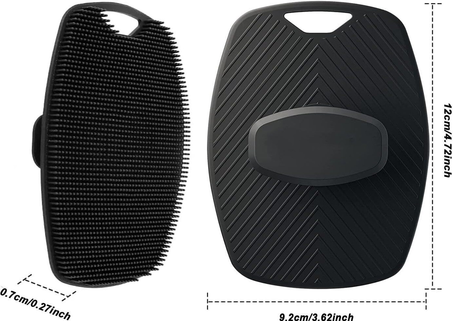 Image of StreeYug Body Scrubber for Bathing - Dead Skin Remover,Reusable Body Cleansing Brush